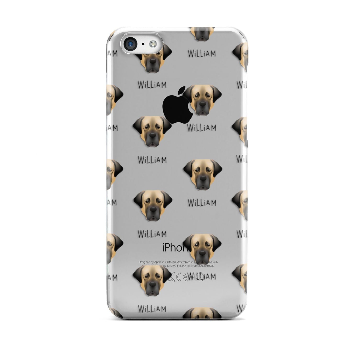 Turkish Kangal Dog Icon with Name Apple iPhone 5c Case