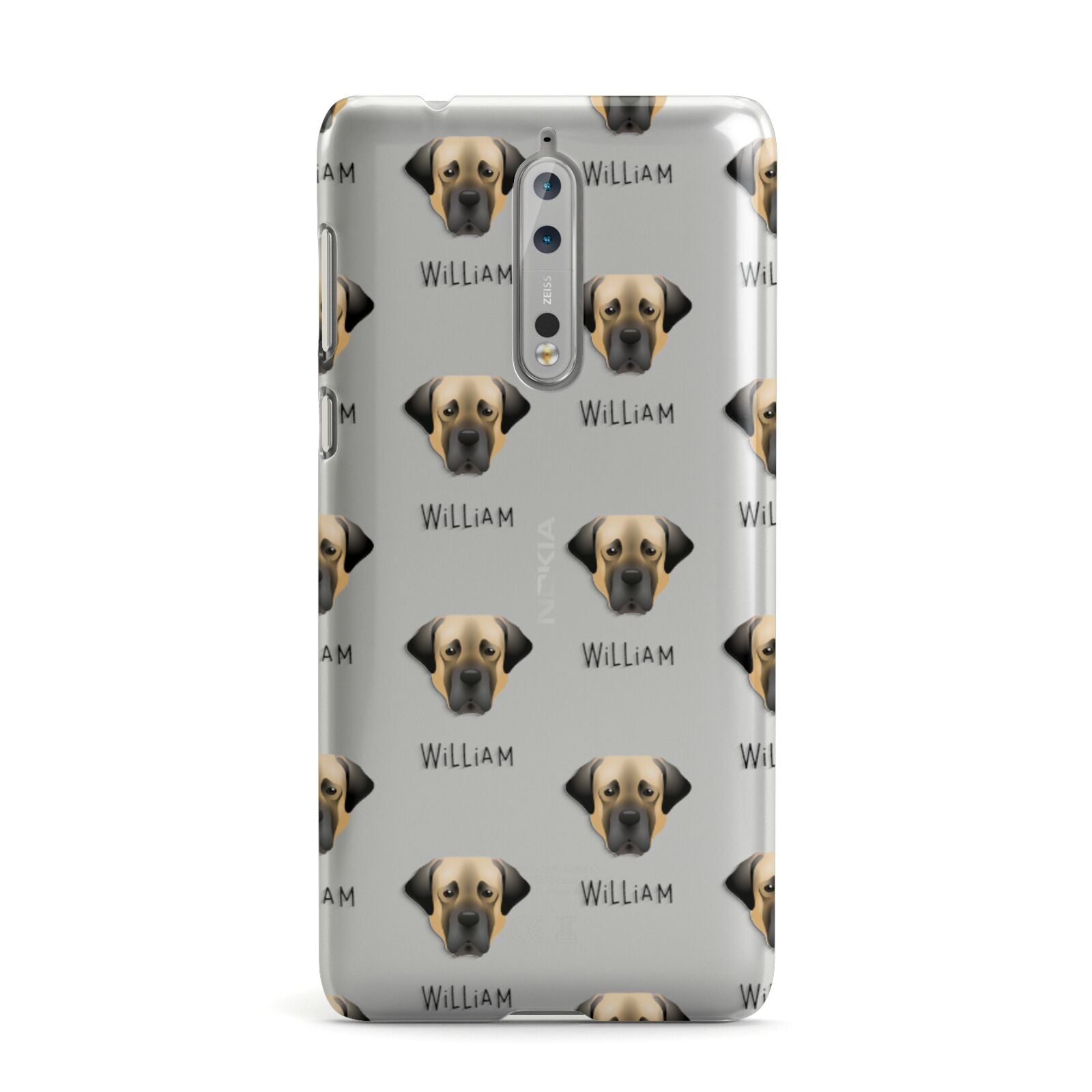 Turkish Kangal Dog Icon with Name Nokia Case