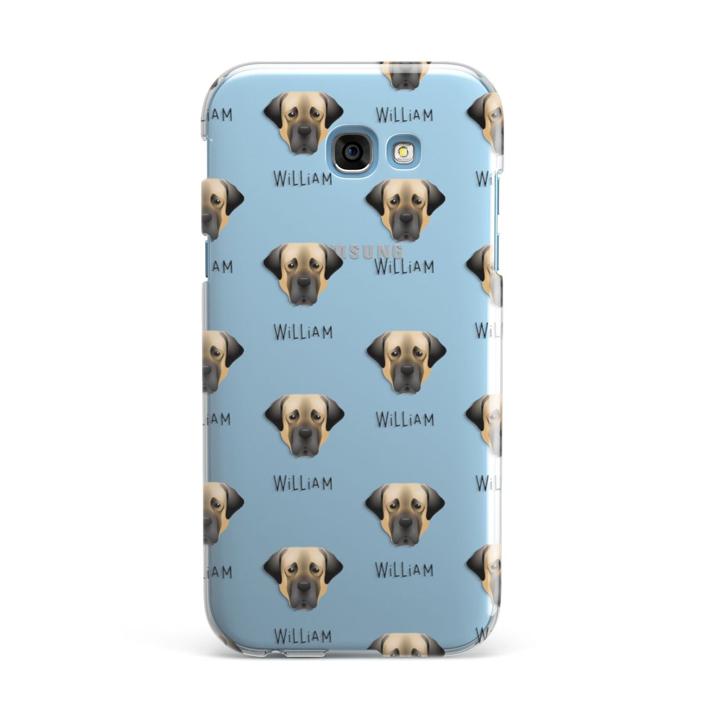 Turkish Kangal Dog Icon with Name Samsung Galaxy A7 2017 Case