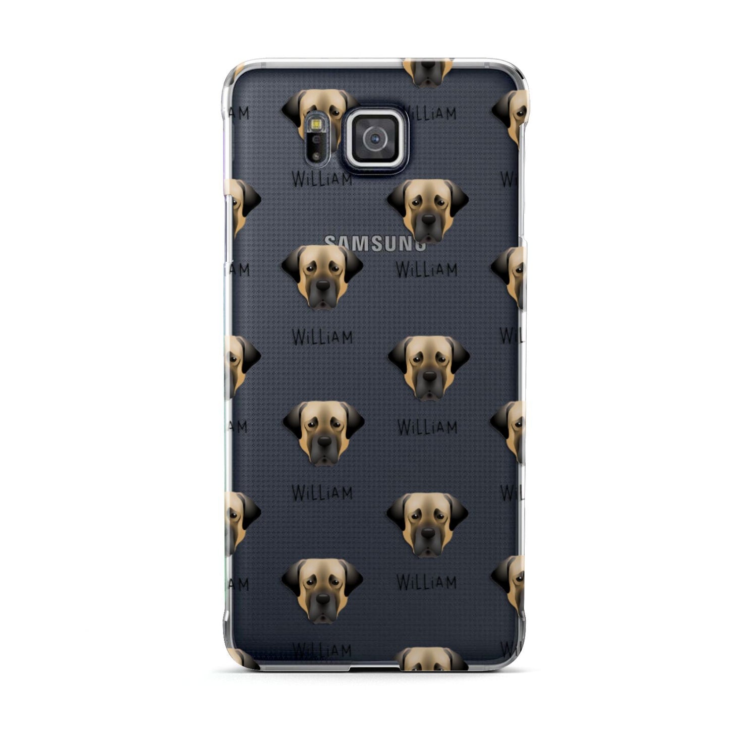 Turkish Kangal Dog Icon with Name Samsung Galaxy Alpha Case