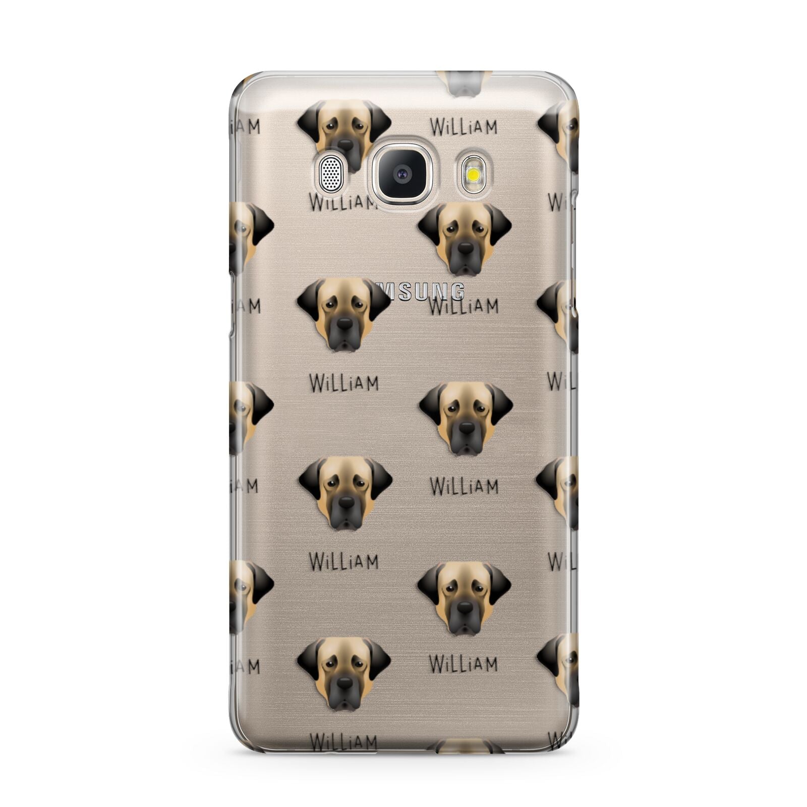 Turkish Kangal Dog Icon with Name Samsung Galaxy J5 2016 Case