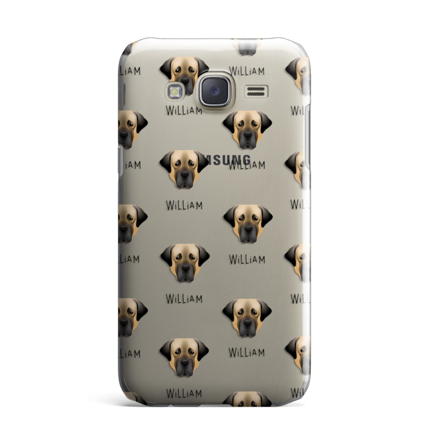 Turkish Kangal Dog Icon with Name Samsung Galaxy J7 Case