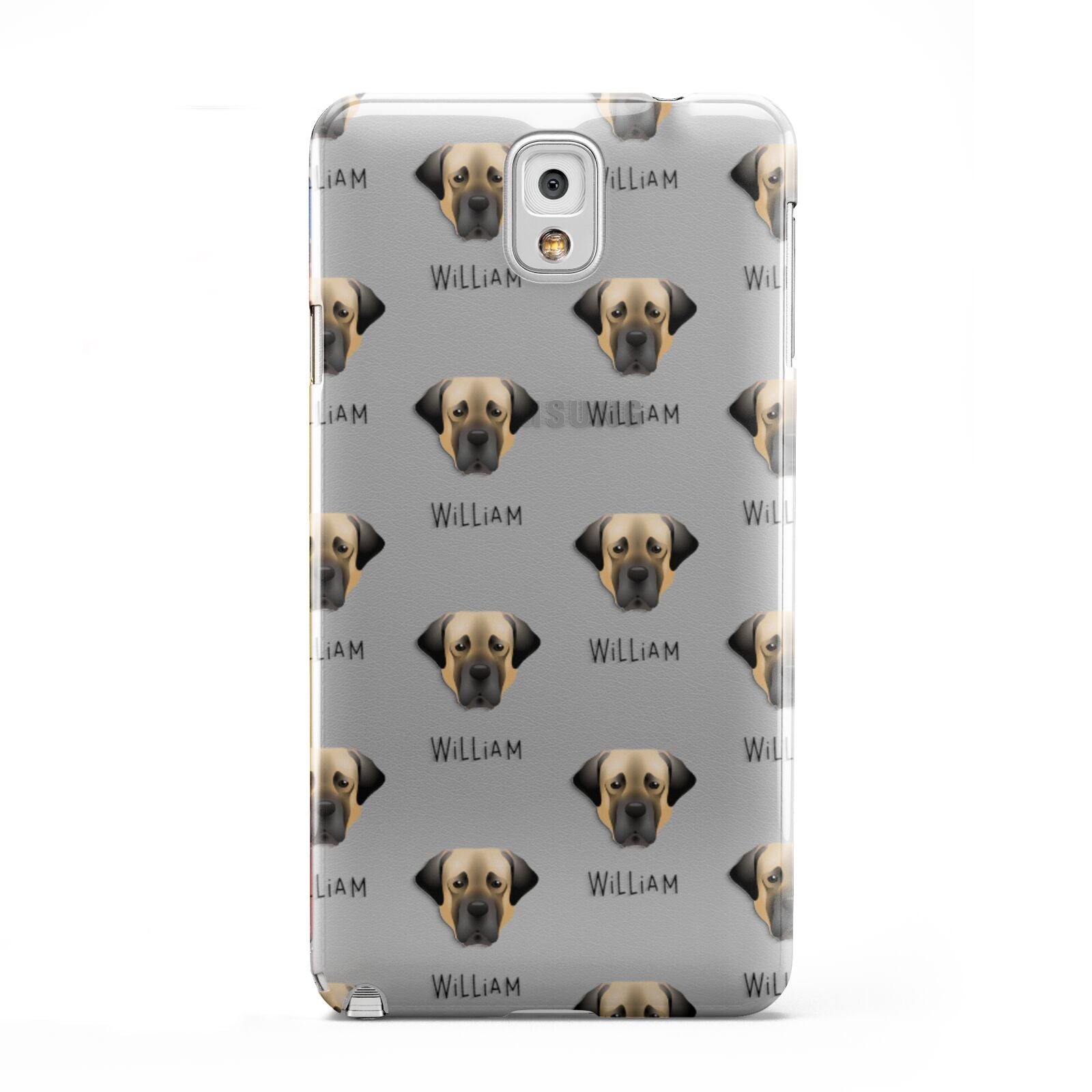 Turkish Kangal Dog Icon with Name Samsung Galaxy Note 3 Case