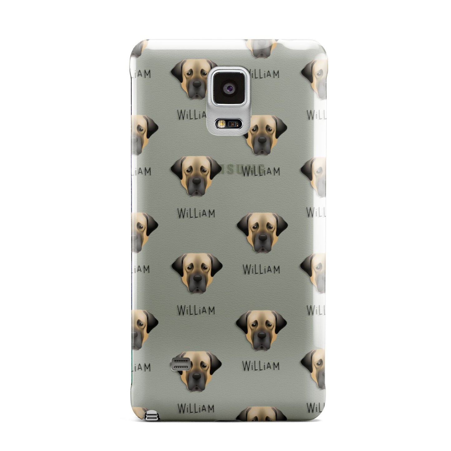 Turkish Kangal Dog Icon with Name Samsung Galaxy Note 4 Case