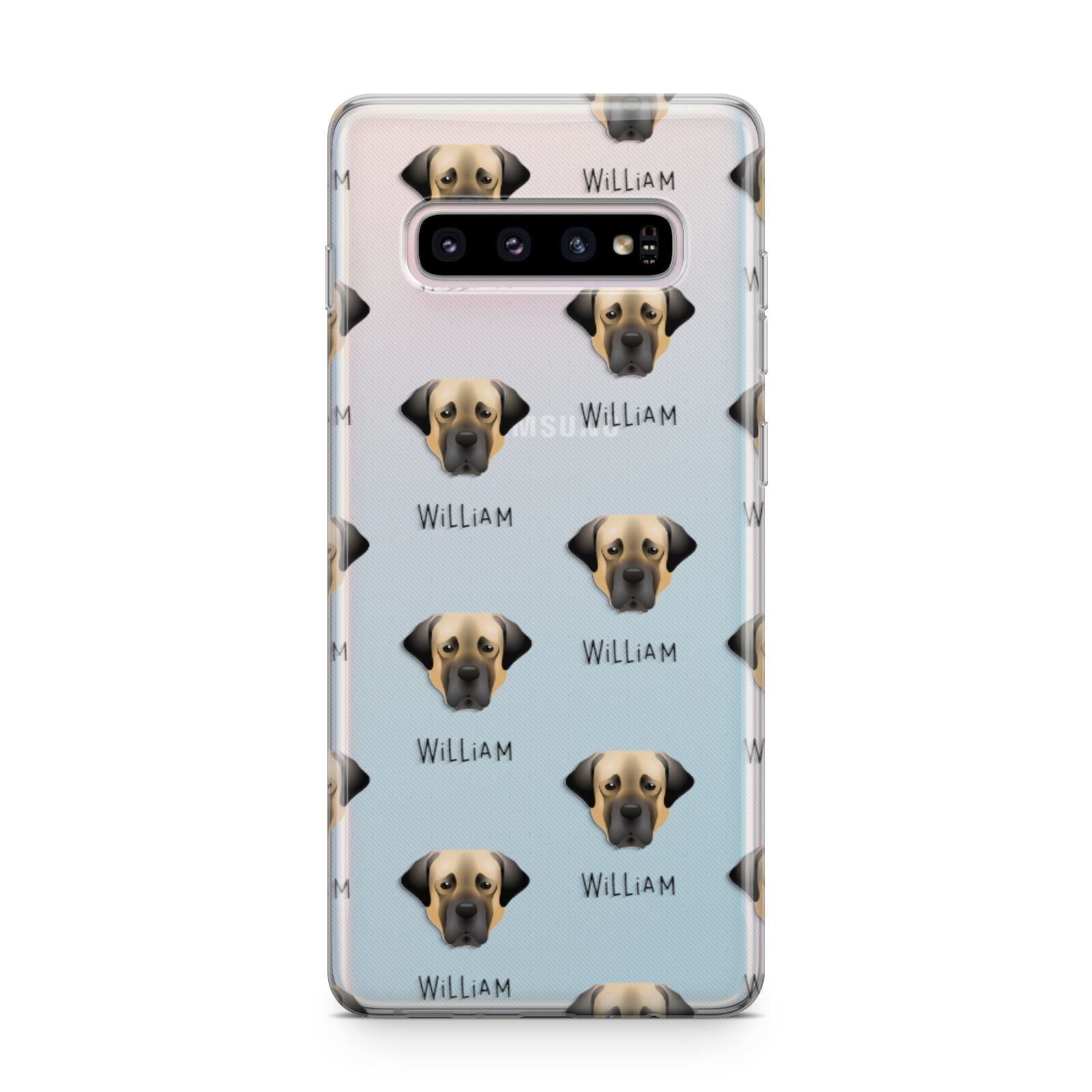 Turkish Kangal Dog Icon with Name Samsung Galaxy S10 Plus Case