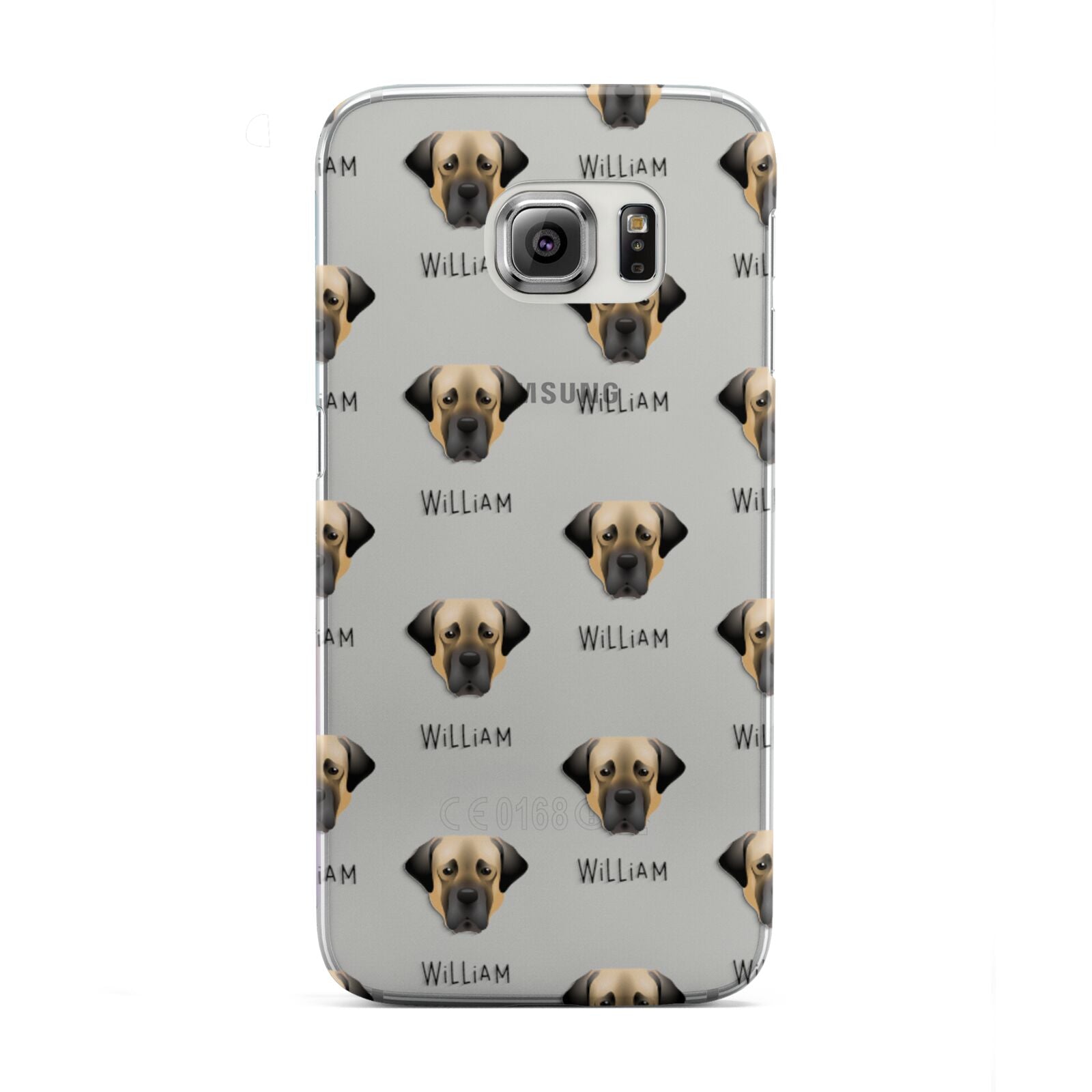 Turkish Kangal Dog Icon with Name Samsung Galaxy S6 Edge Case