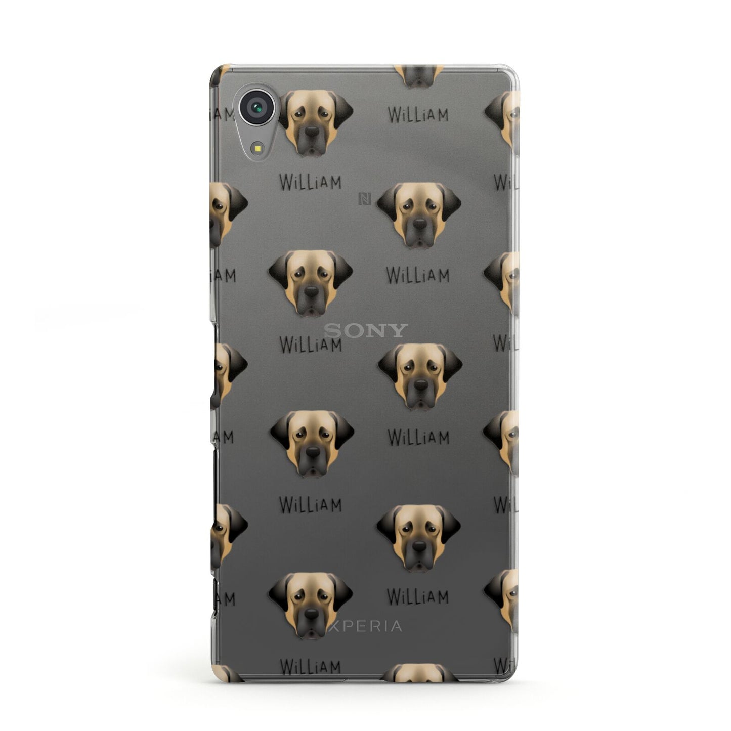 Turkish Kangal Dog Icon with Name Sony Xperia Case