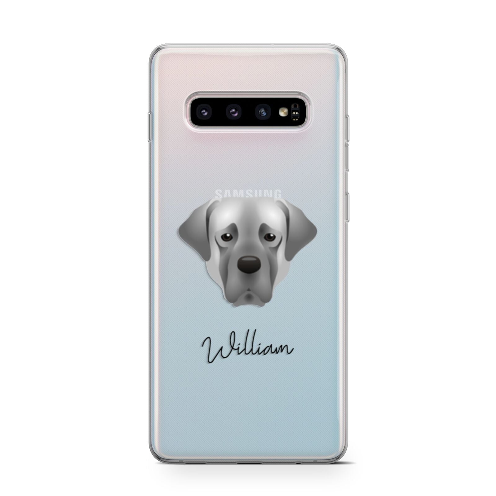 Turkish Kangal Dog Personalised Samsung Galaxy S10 Case