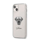 Turkish Kangal Dog Personalised iPhone 14 Plus Clear Tough Case Starlight Angled Image