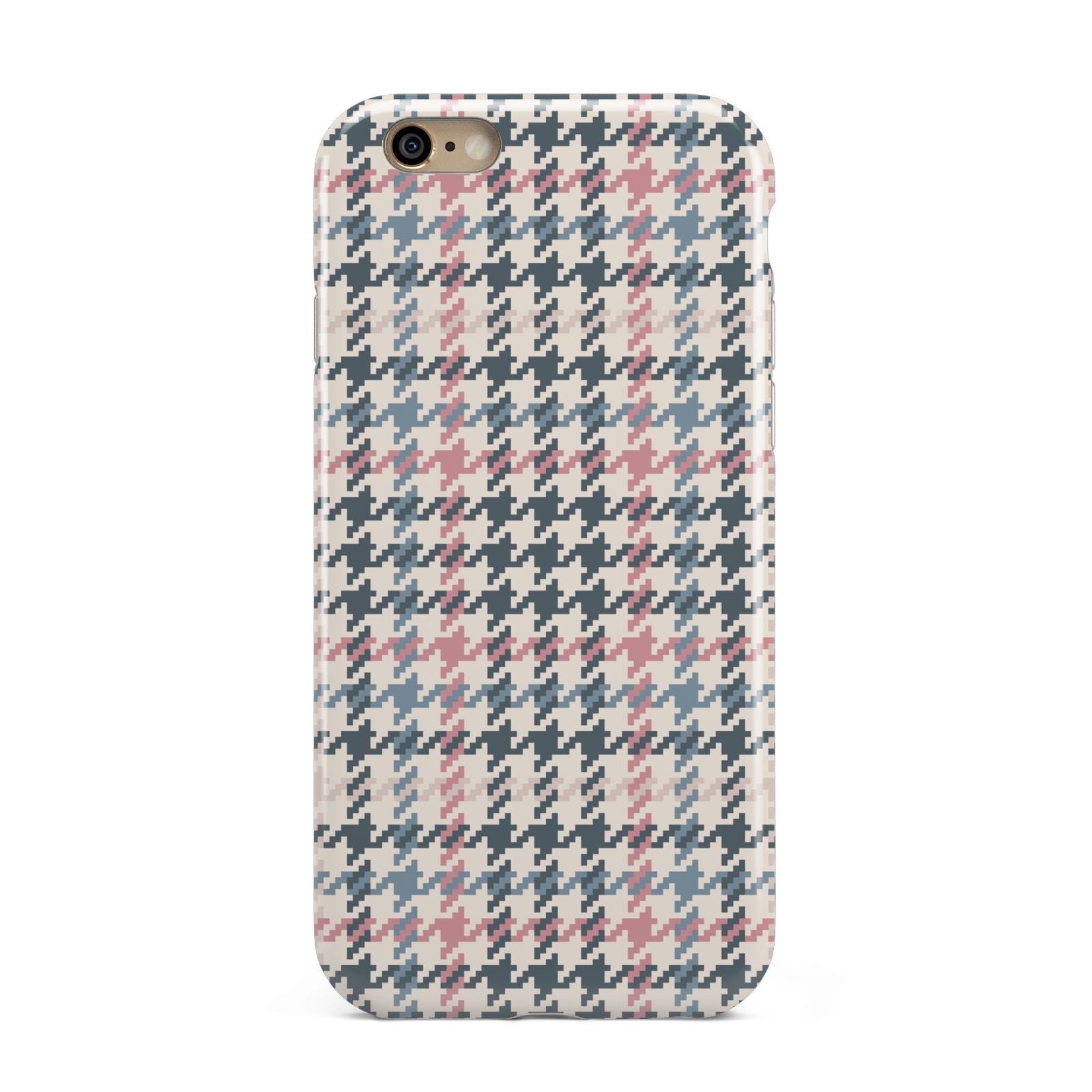 Tweed Houndstooth Apple iPhone 6 3D Tough Case