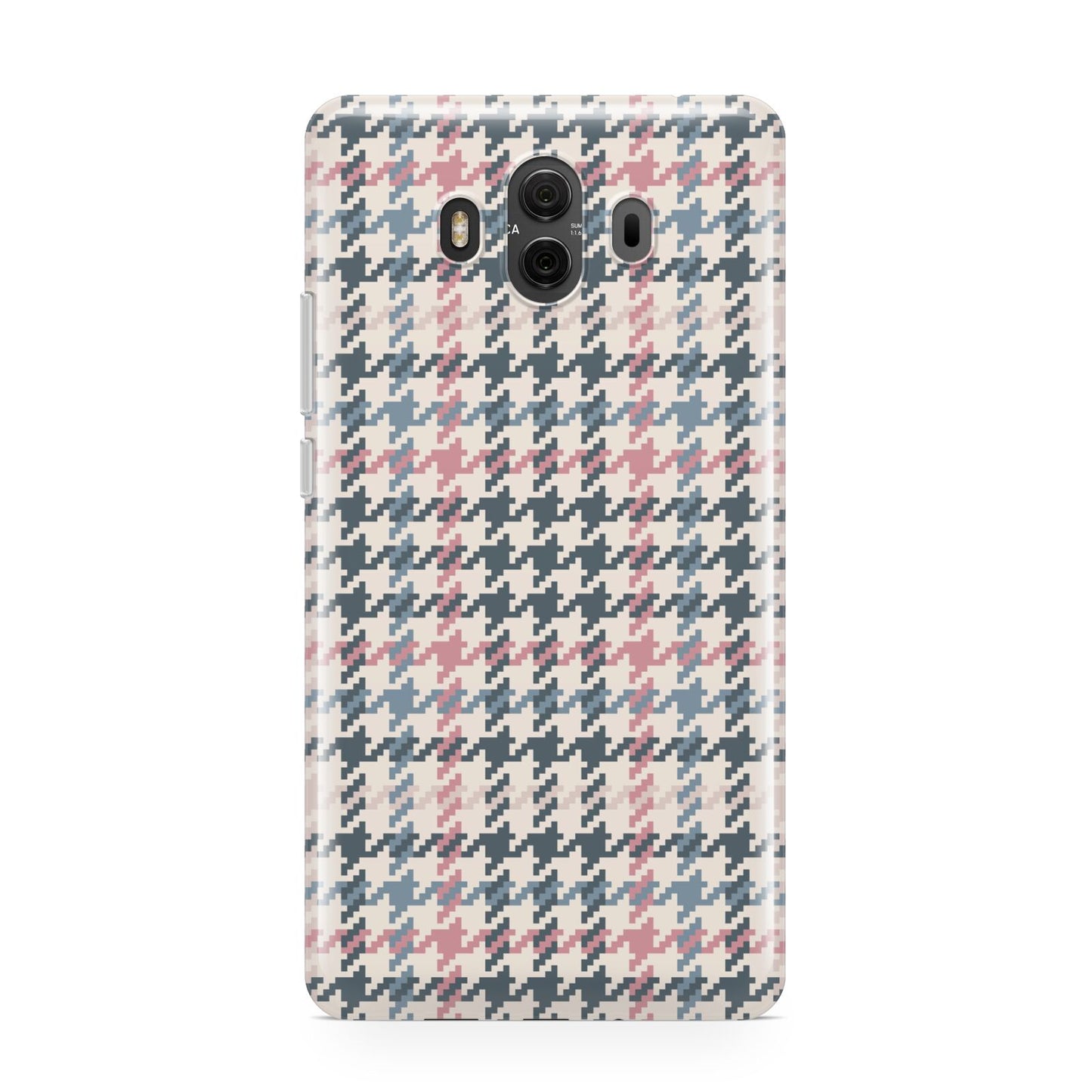 Tweed Houndstooth Huawei Mate 10 Protective Phone Case