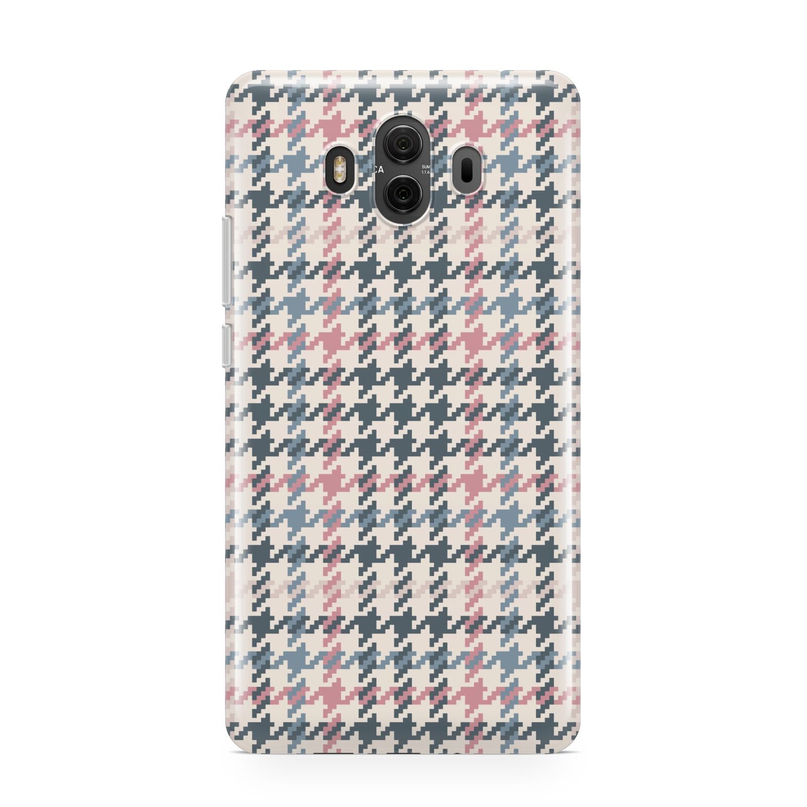 Tweed Houndstooth Huawei Mate 10 Protective Phone Case