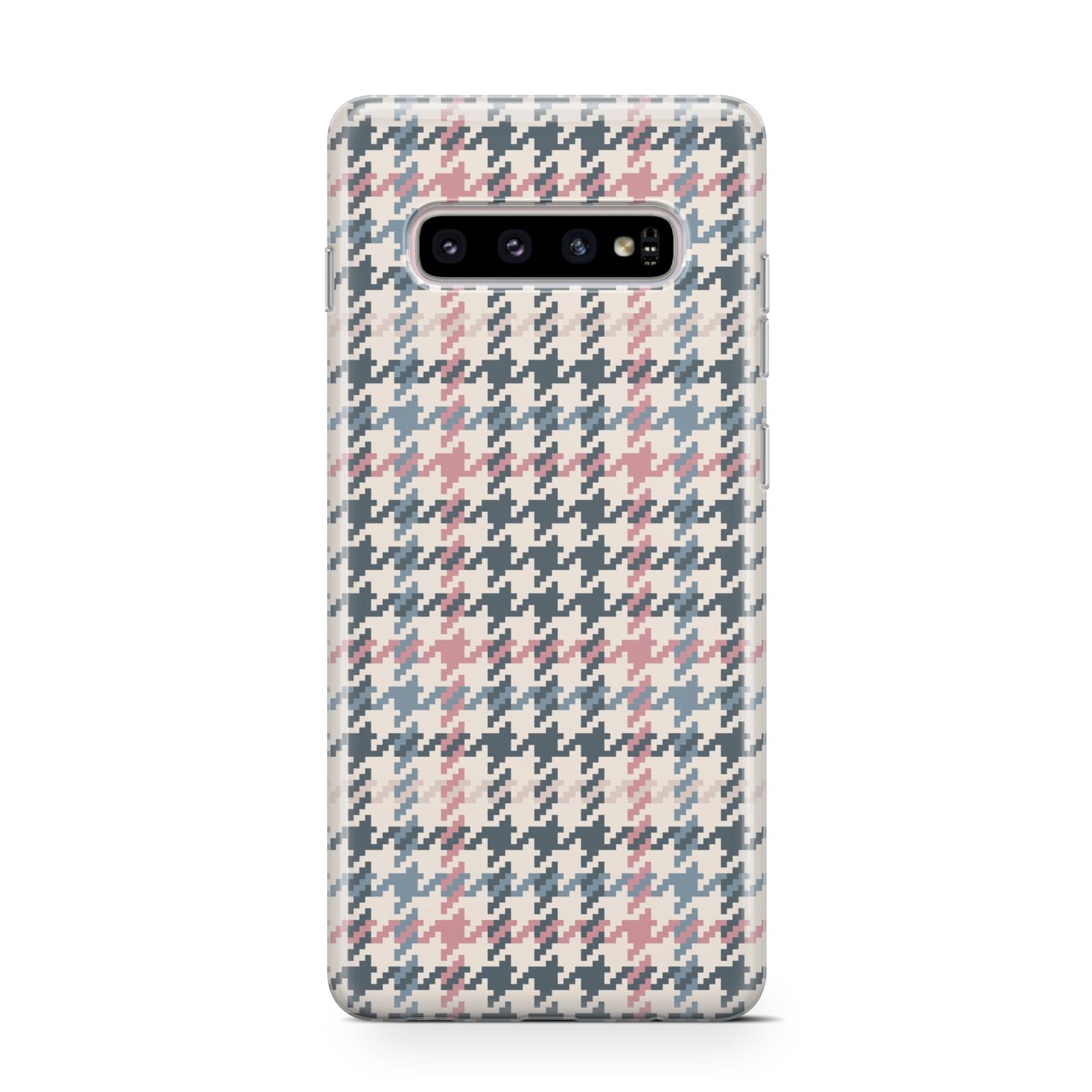 Tweed Houndstooth Protective Samsung Galaxy Case