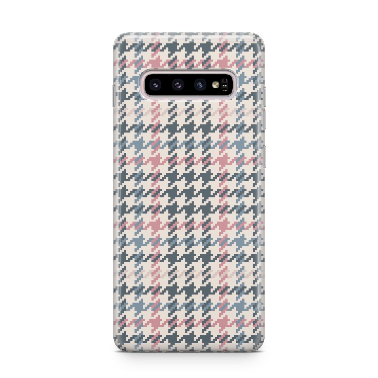 Tweed Houndstooth Samsung Galaxy S10 Plus Case