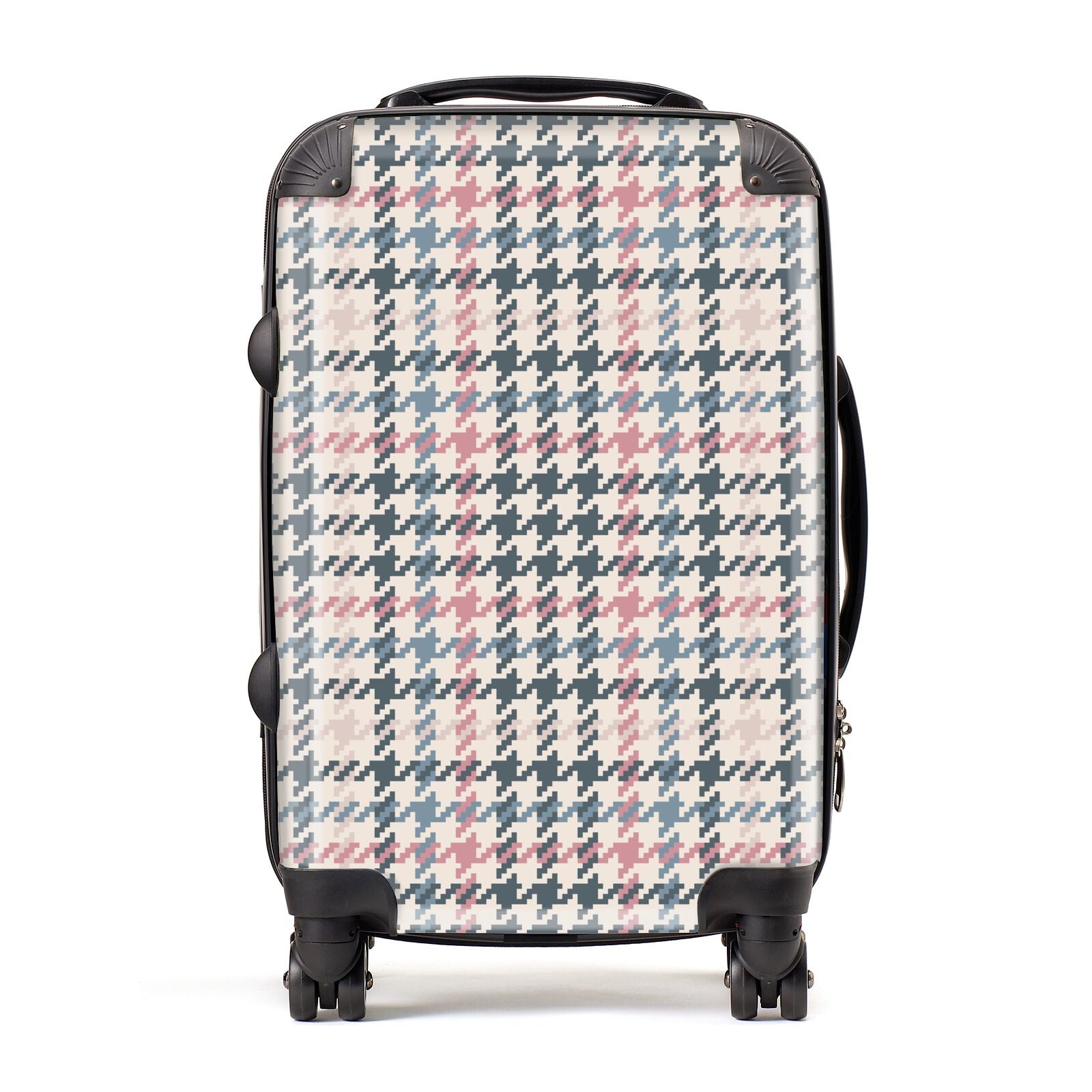 Tweed Houndstooth Suitcase