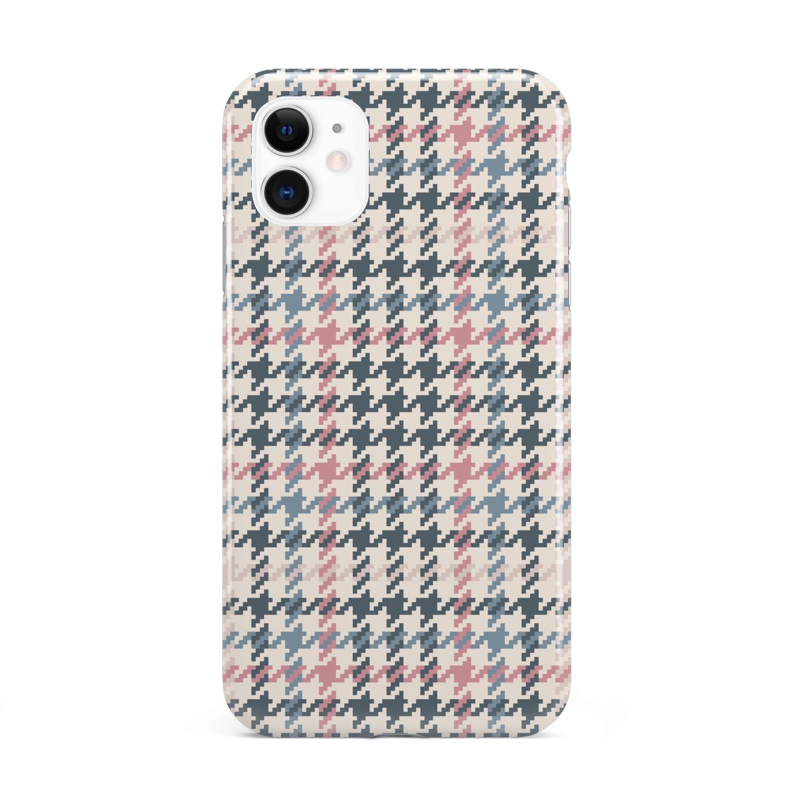 Tweed Houndstooth iPhone 11 3D Tough Case