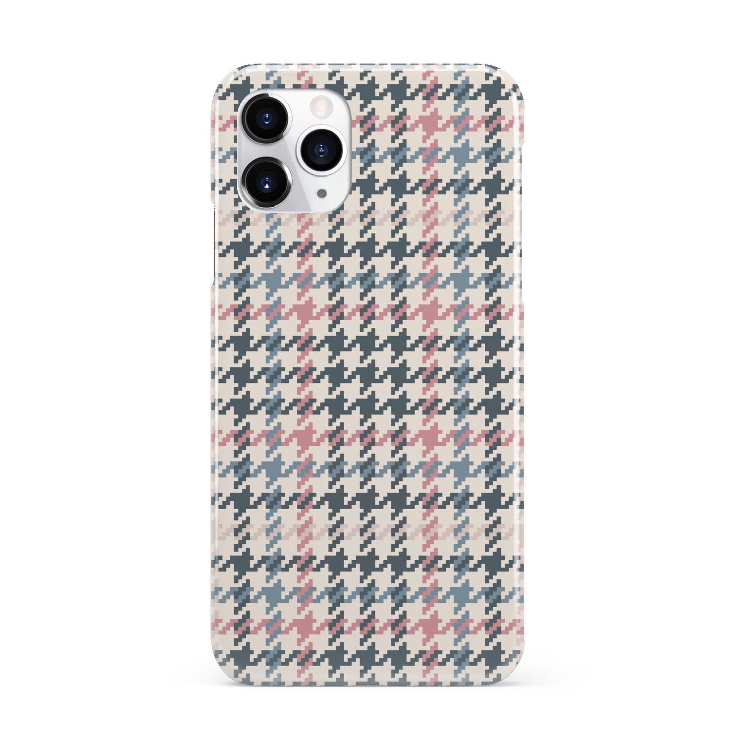 Tweed Houndstooth iPhone 11 Pro 3D Snap Case