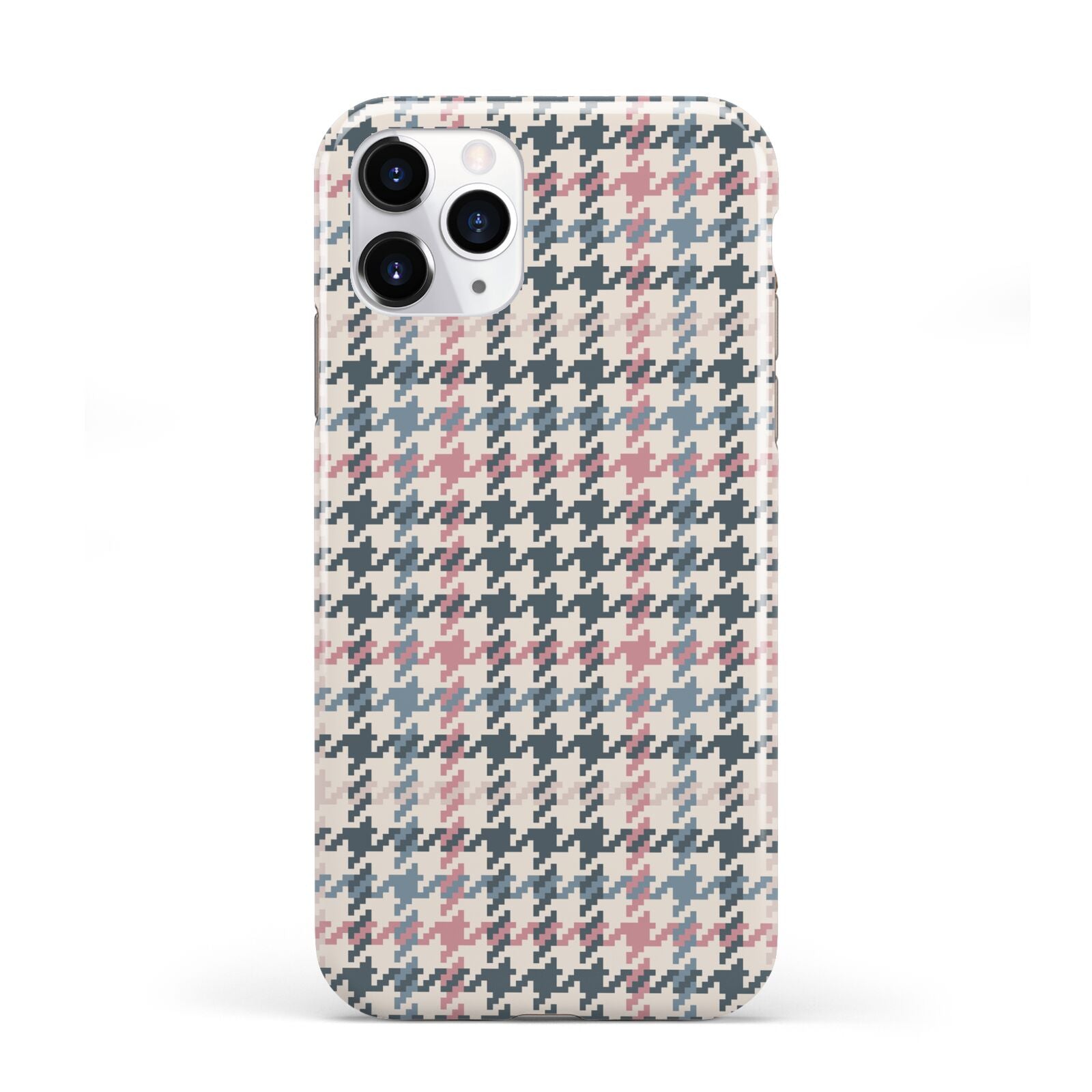 Tweed Houndstooth iPhone 11 Pro 3D Tough Case