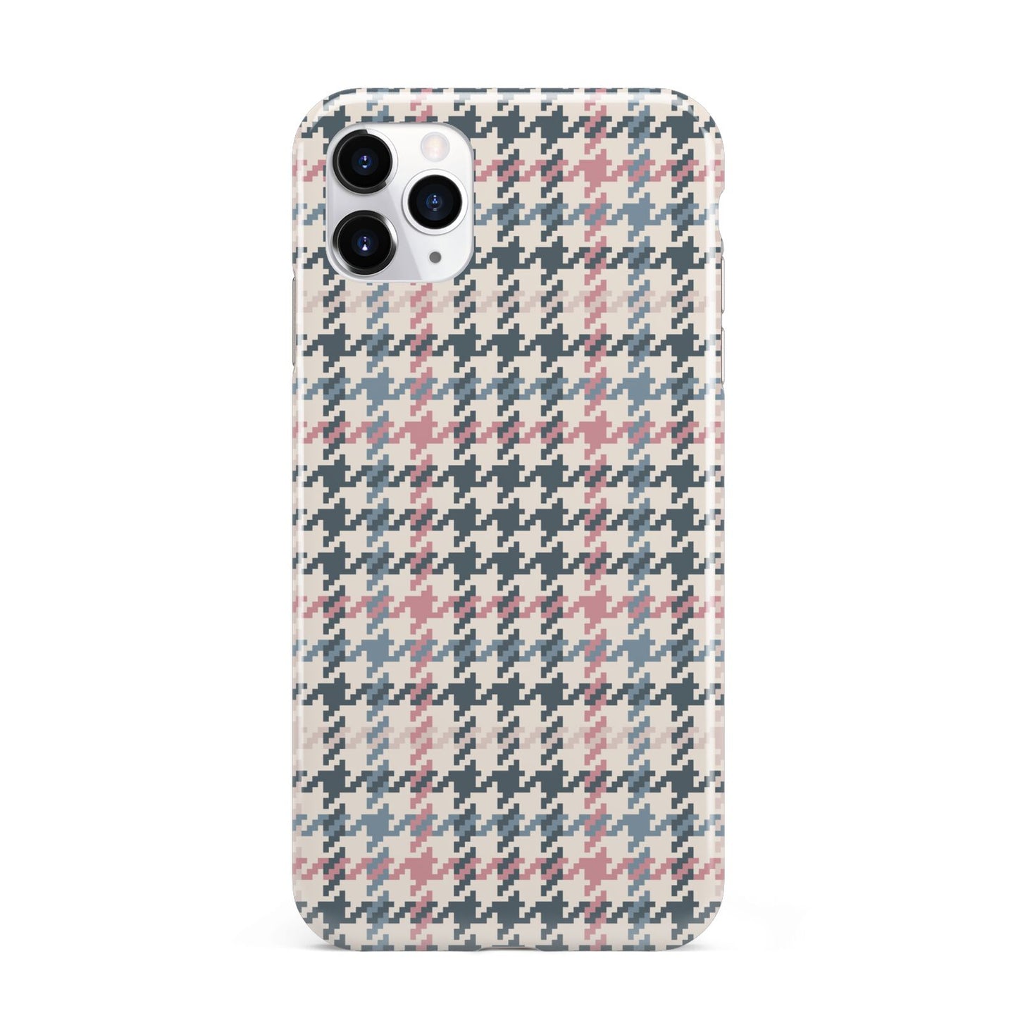 Tweed Houndstooth iPhone 11 Pro Max 3D Tough Case