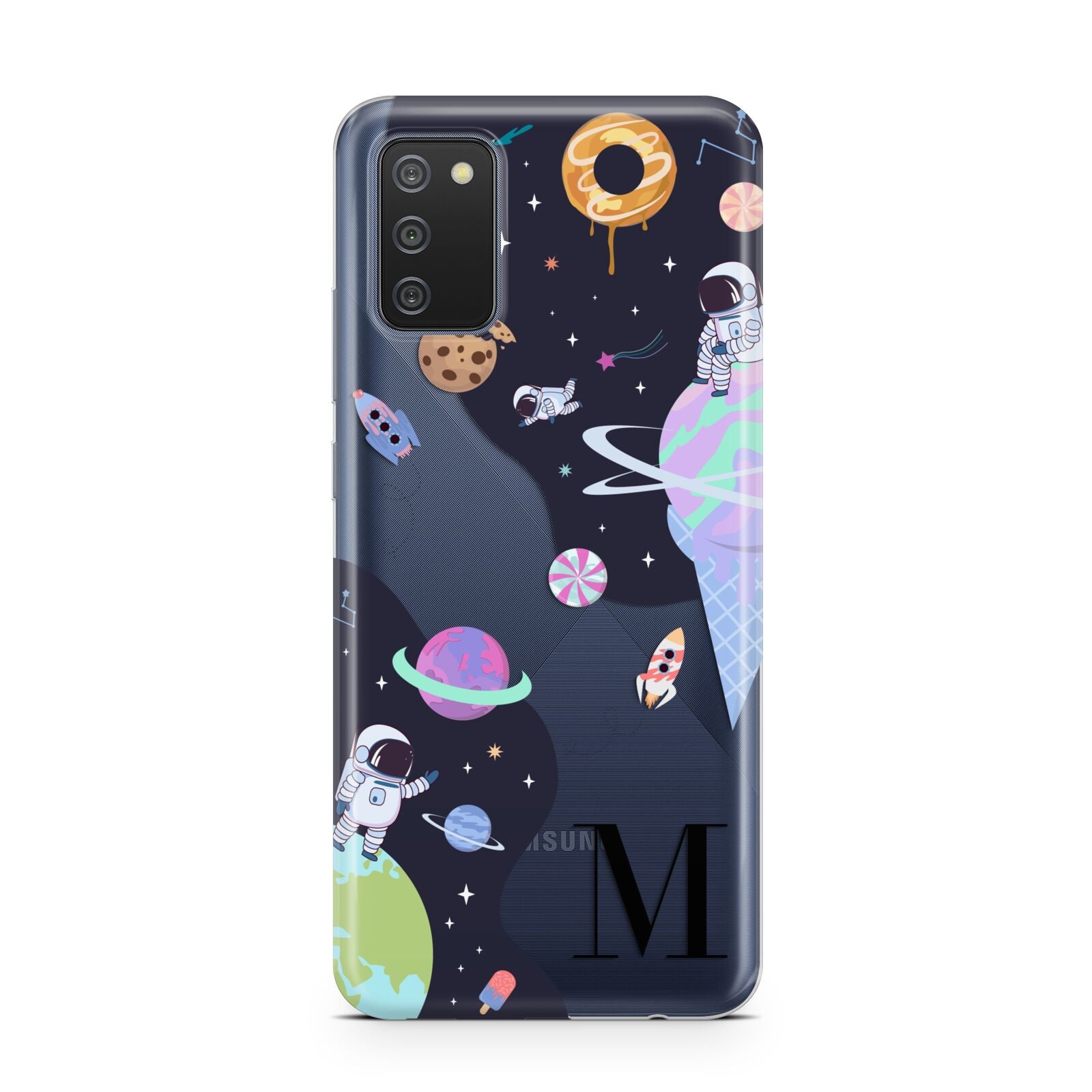 Two Candyland Galaxies Samsung A02s Case