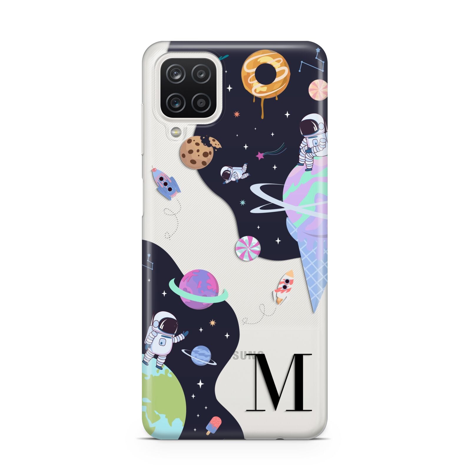 Two Candyland Galaxies Samsung A12 Case