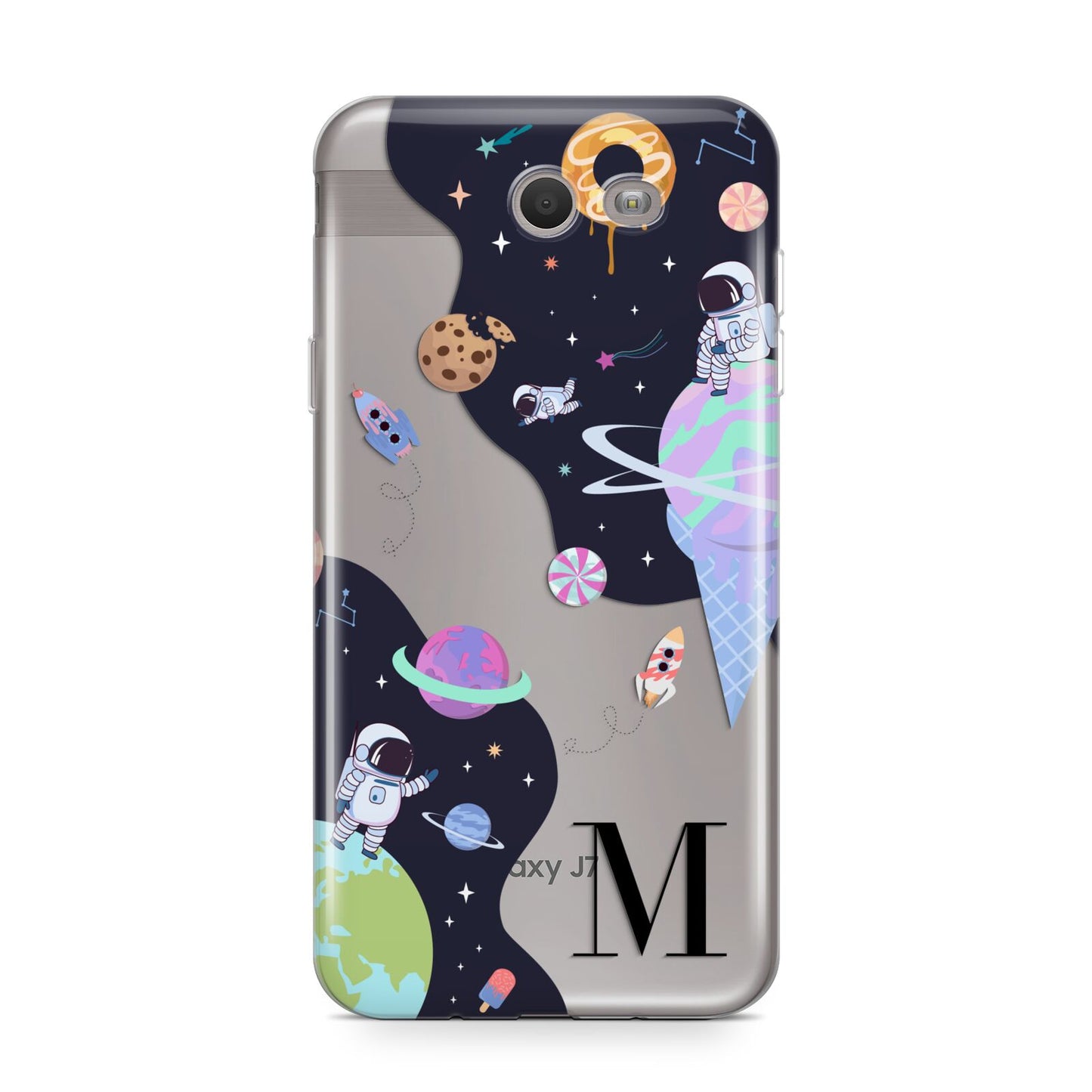 Two Candyland Galaxies Samsung Galaxy J7 2017 Case