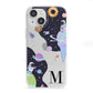 Two Candyland Galaxies iPhone 13 Mini Clear Bumper Case