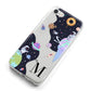 Two Candyland Galaxies iPhone 8 Bumper Case on Silver iPhone Alternative Image