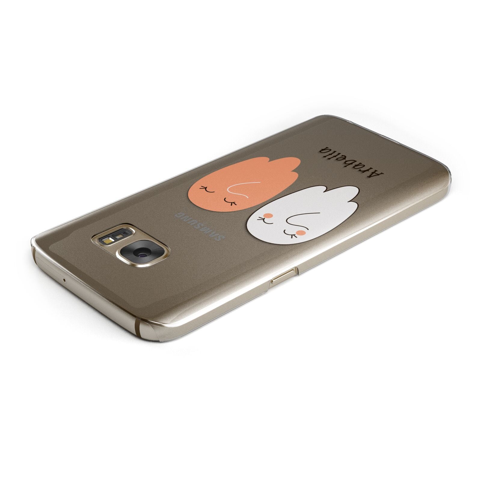 Two Ghosts Samsung Galaxy Case Top Cutout