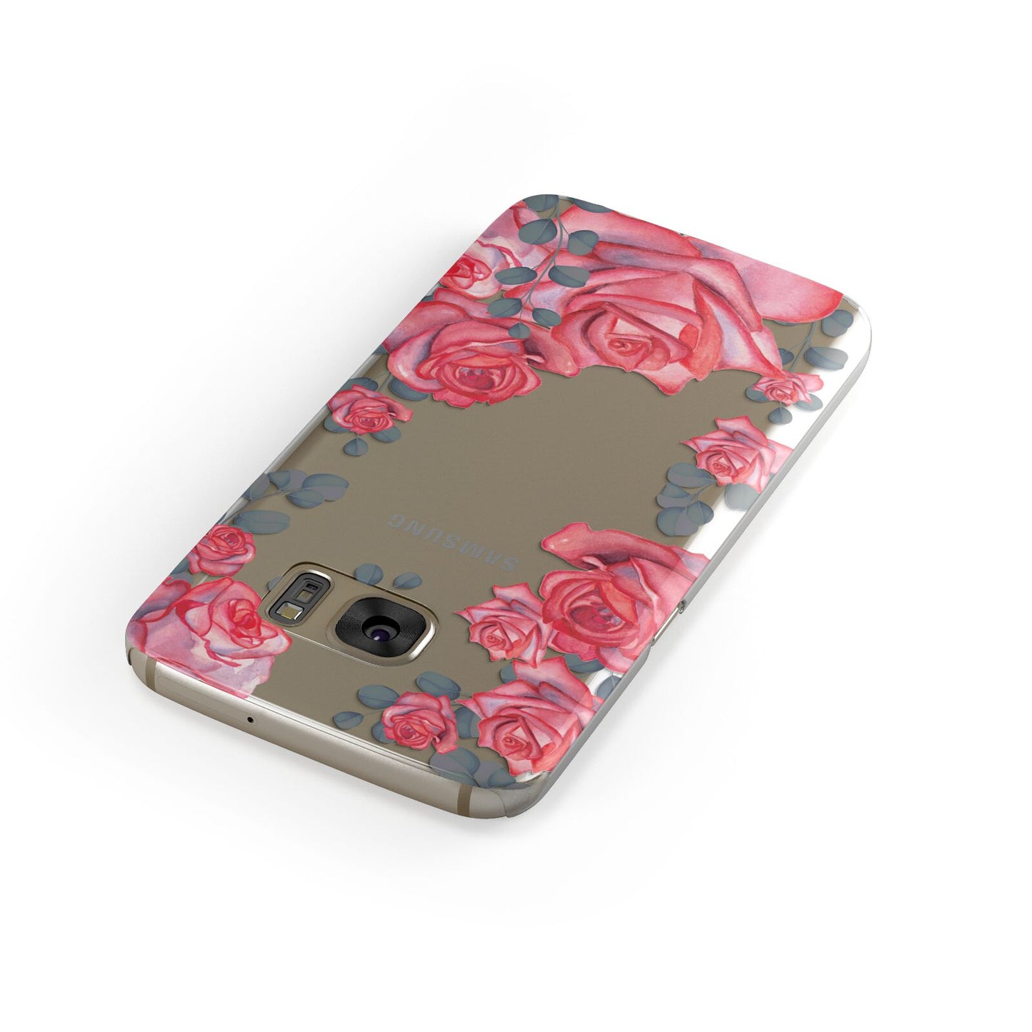 Valentine Floral Samsung Galaxy Case Front Close Up