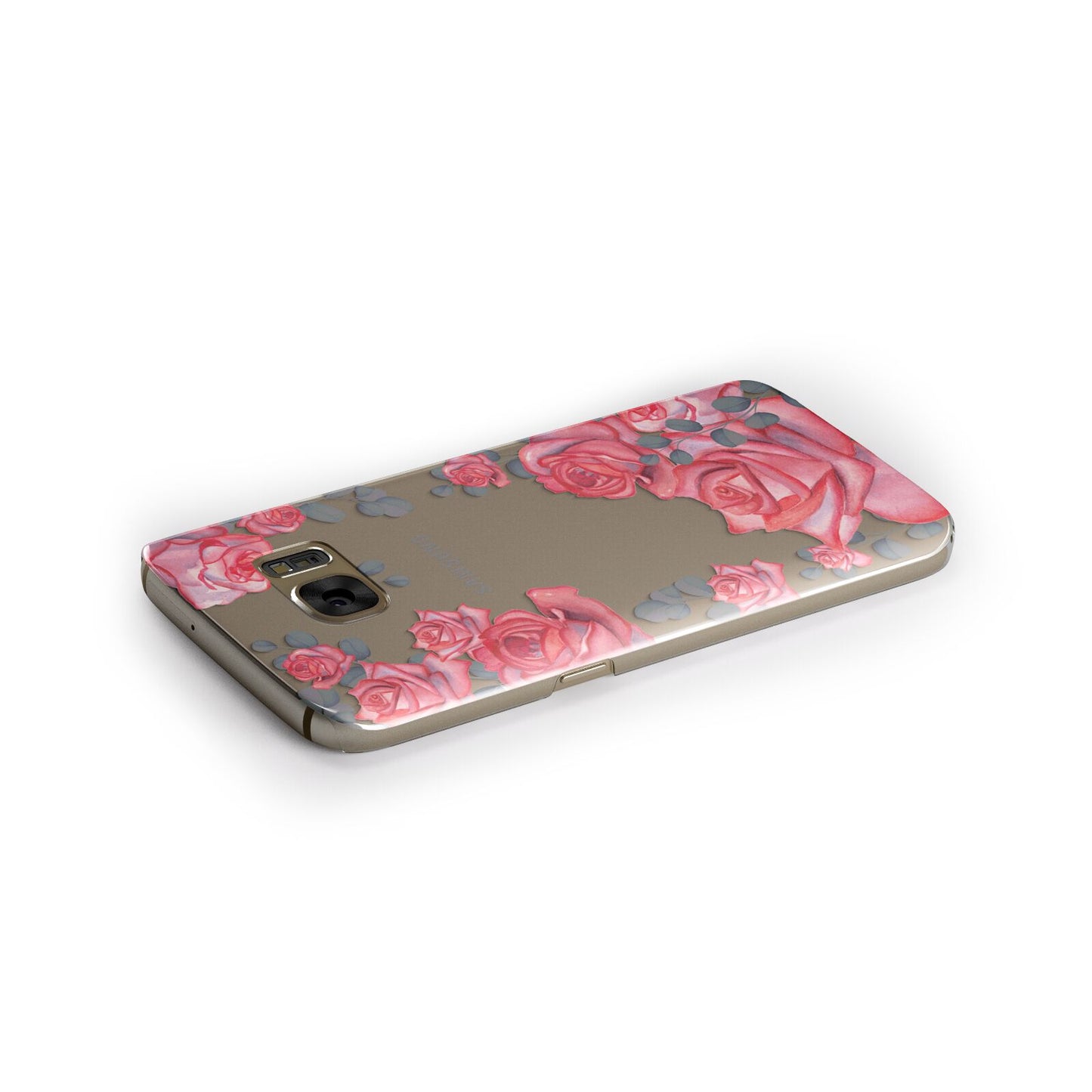 Valentine Floral Samsung Galaxy Case Side Close Up