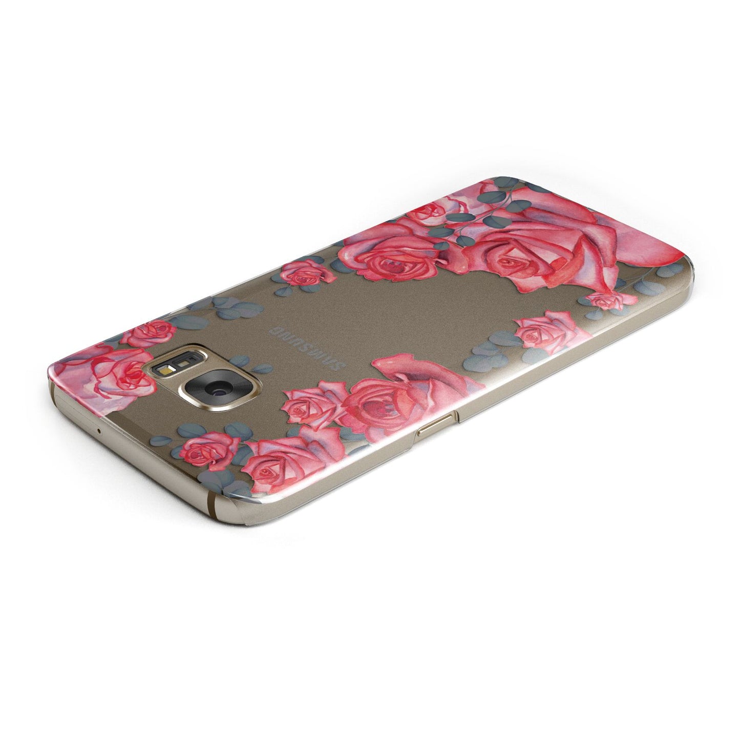 Valentine Floral Samsung Galaxy Case Top Cutout