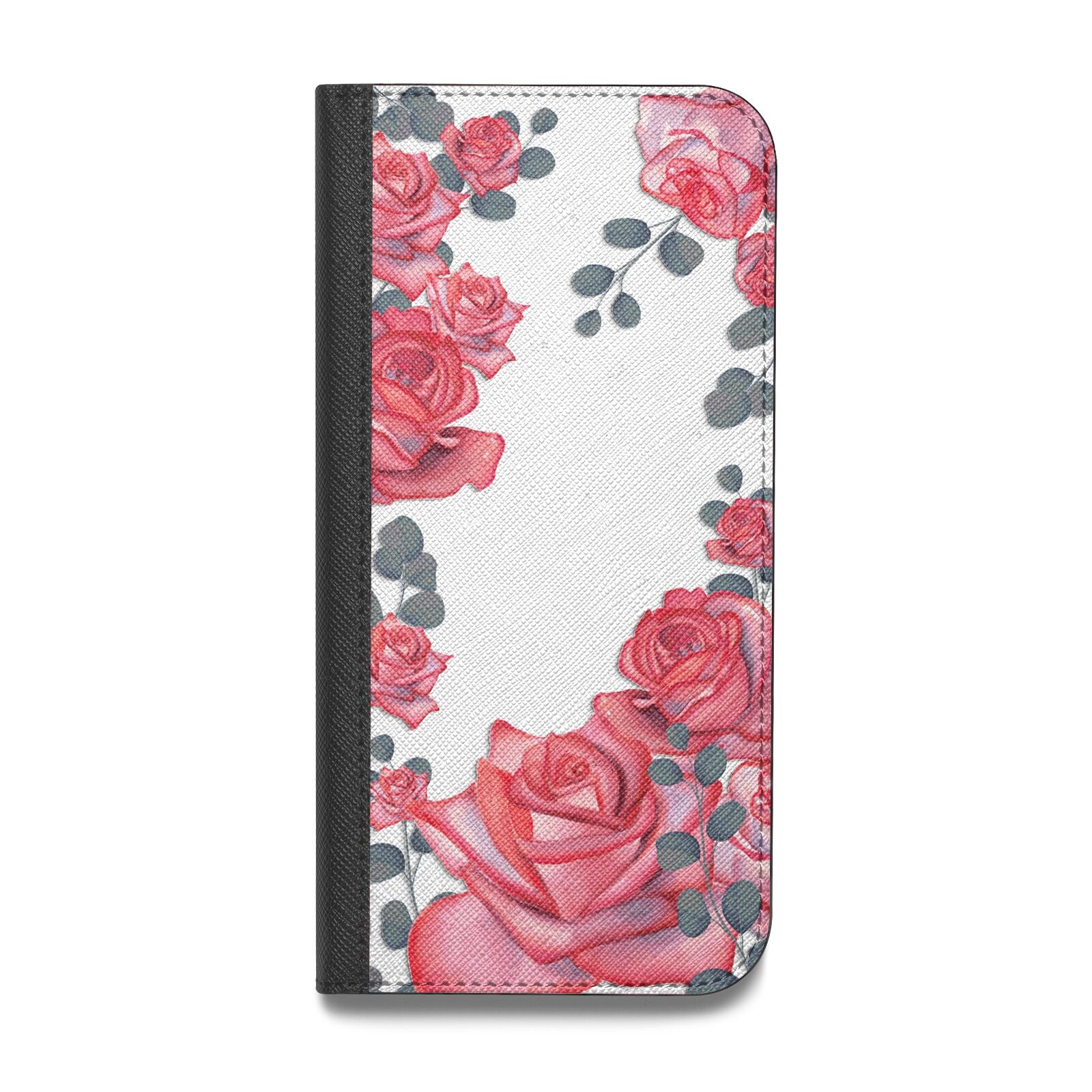 Valentine Floral Vegan Leather Flip Samsung Case