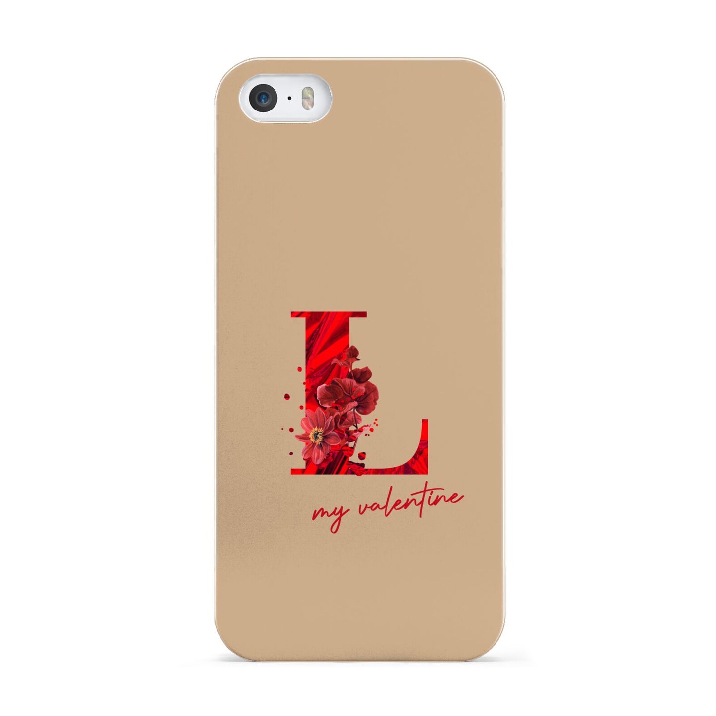 Valentine Monogram Apple iPhone 5 Case