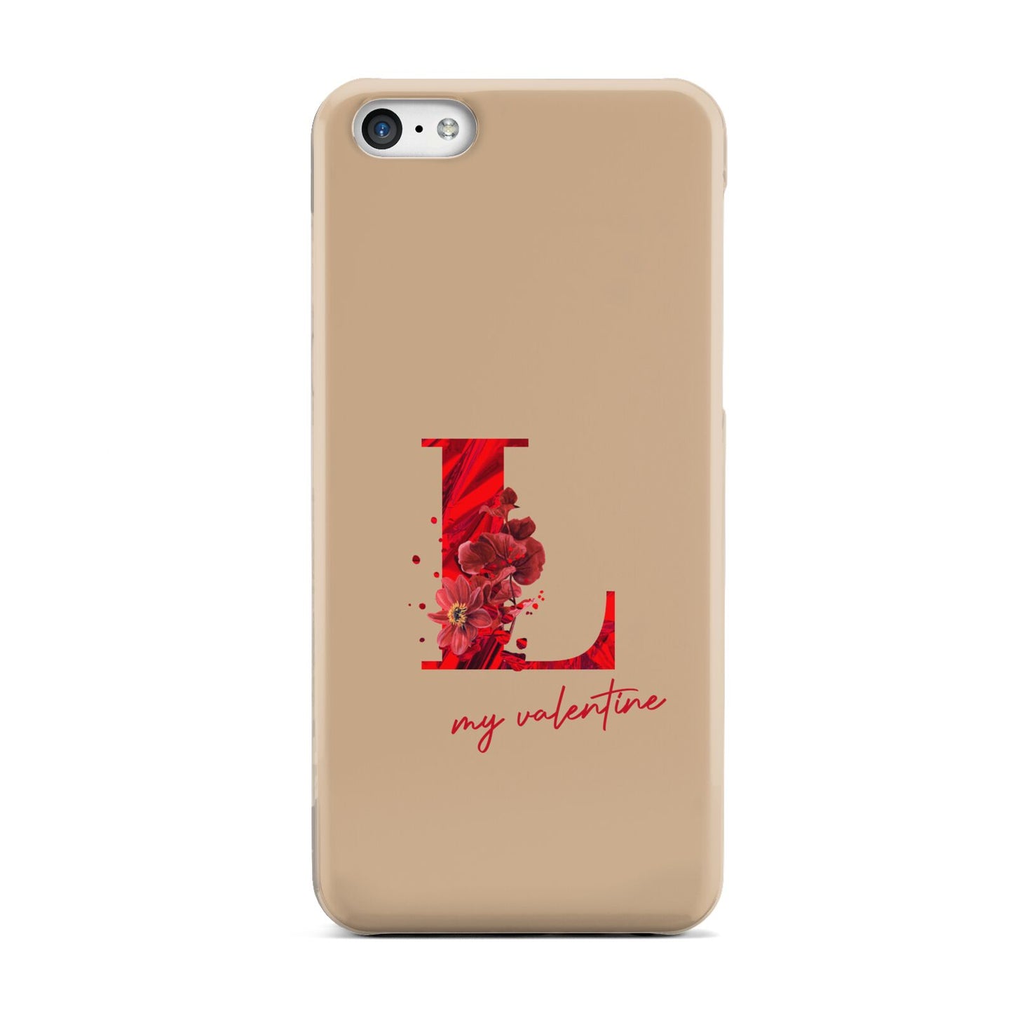 Valentine Monogram Apple iPhone 5c Case