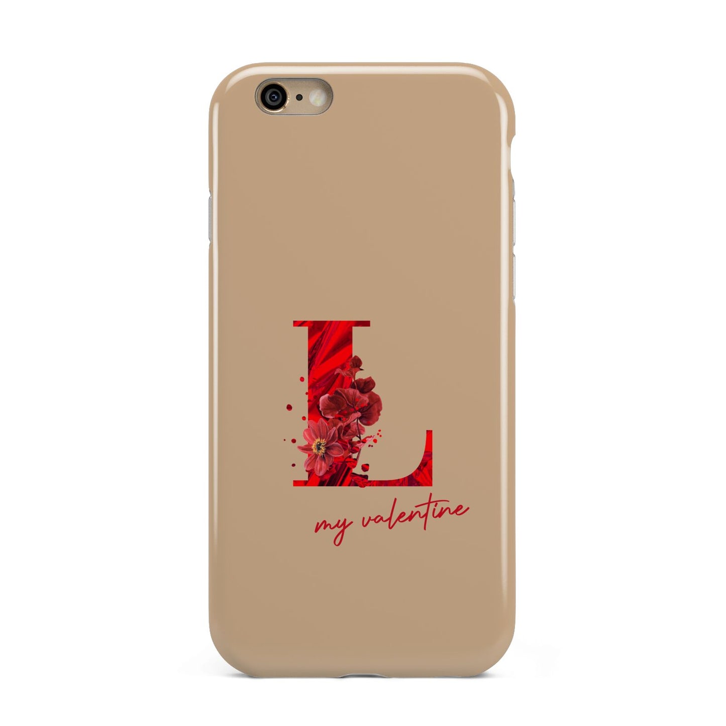 Valentine Monogram Apple iPhone 6 3D Tough Case