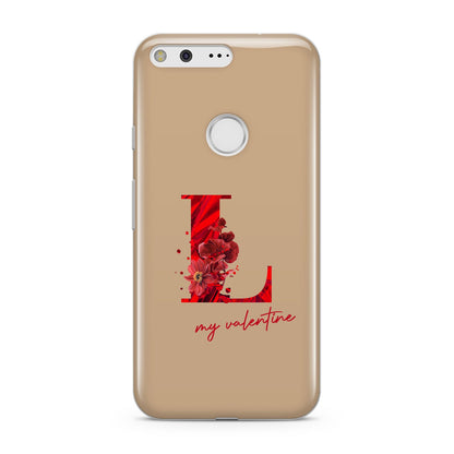 Valentine Monogram Google Pixel Case