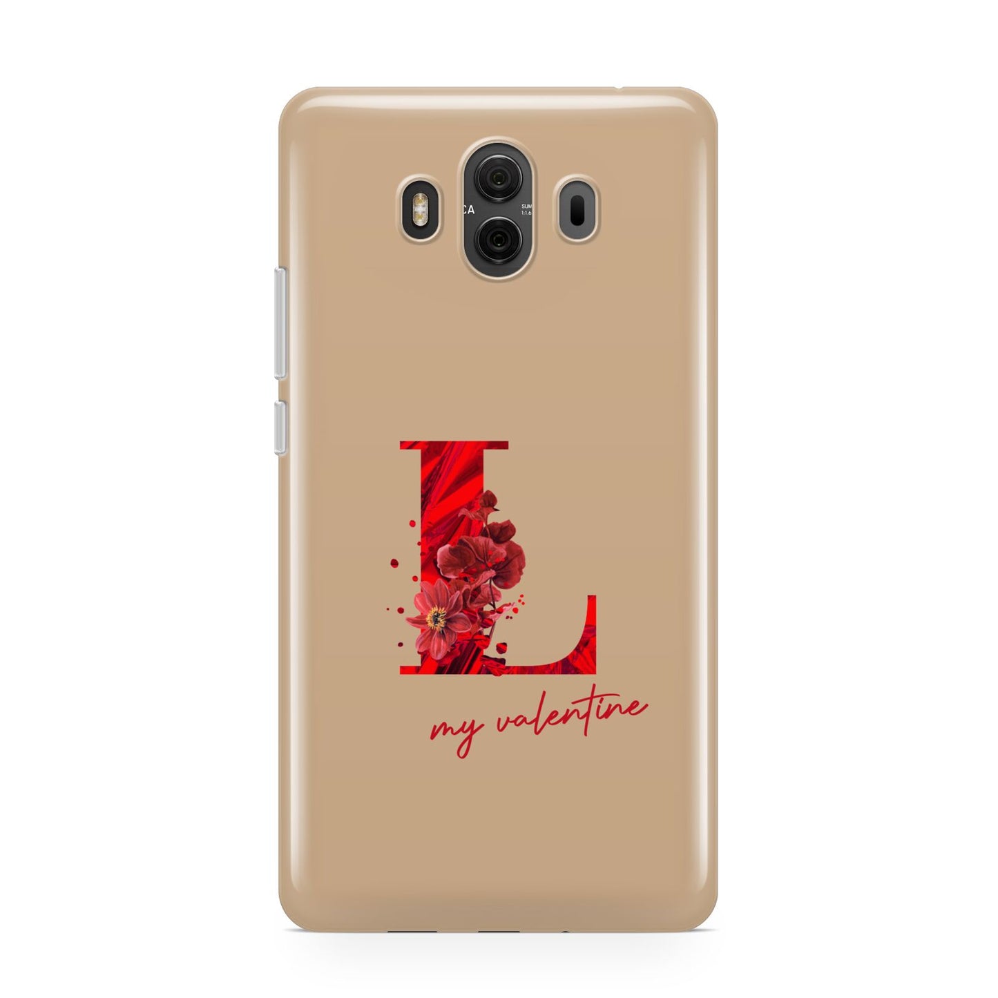 Valentine Monogram Huawei Mate 10 Protective Phone Case