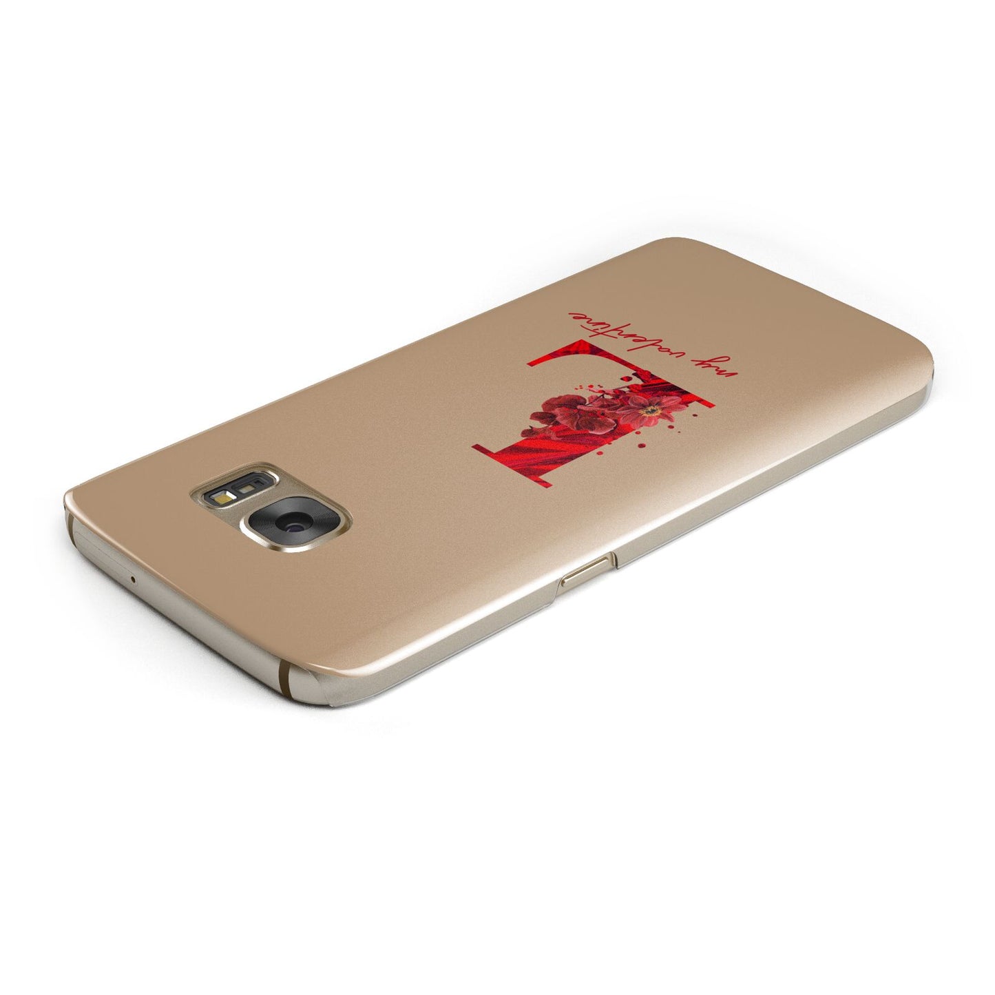 Valentine Monogram Samsung Galaxy Case Top Cutout