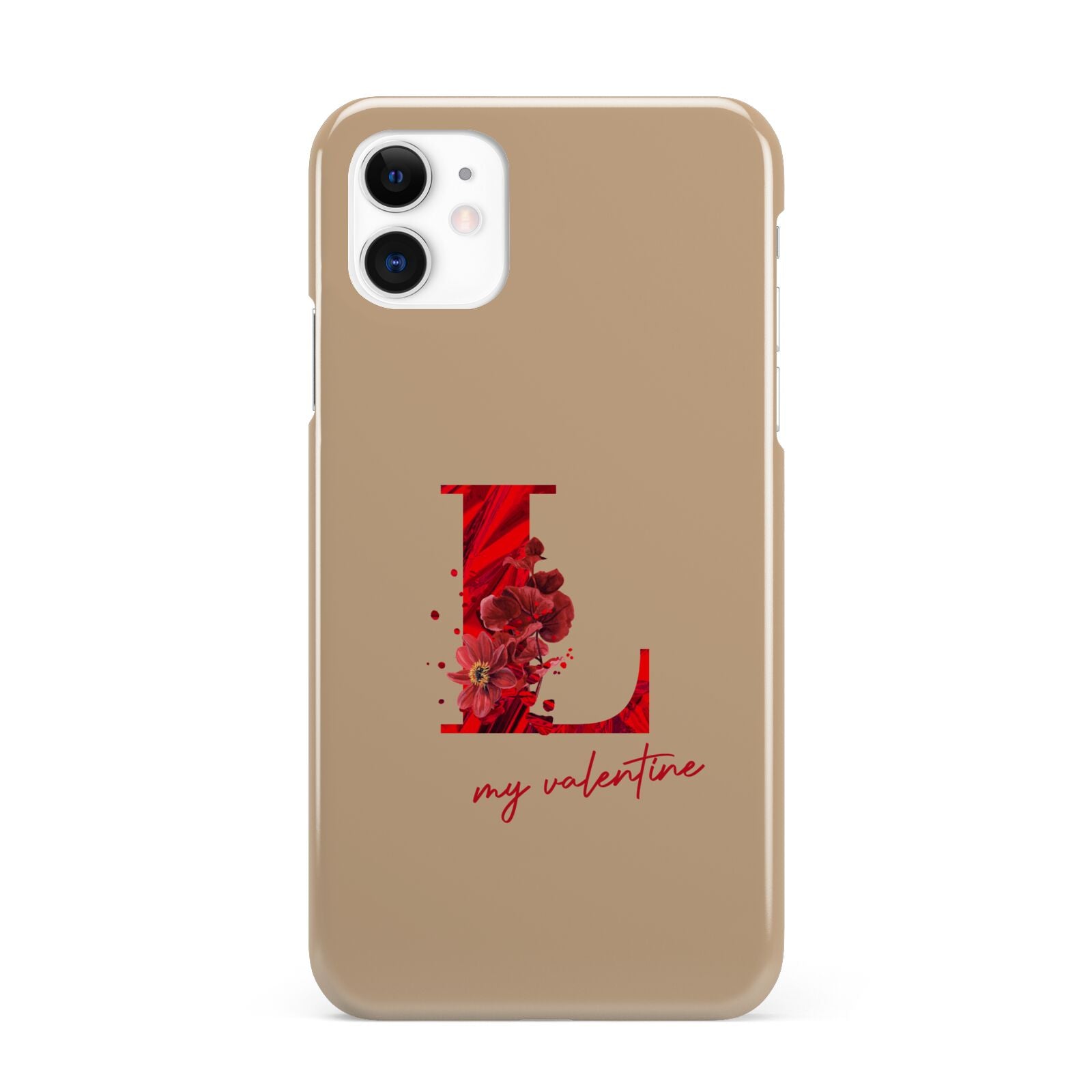 Valentine Monogram iPhone 11 3D Snap Case