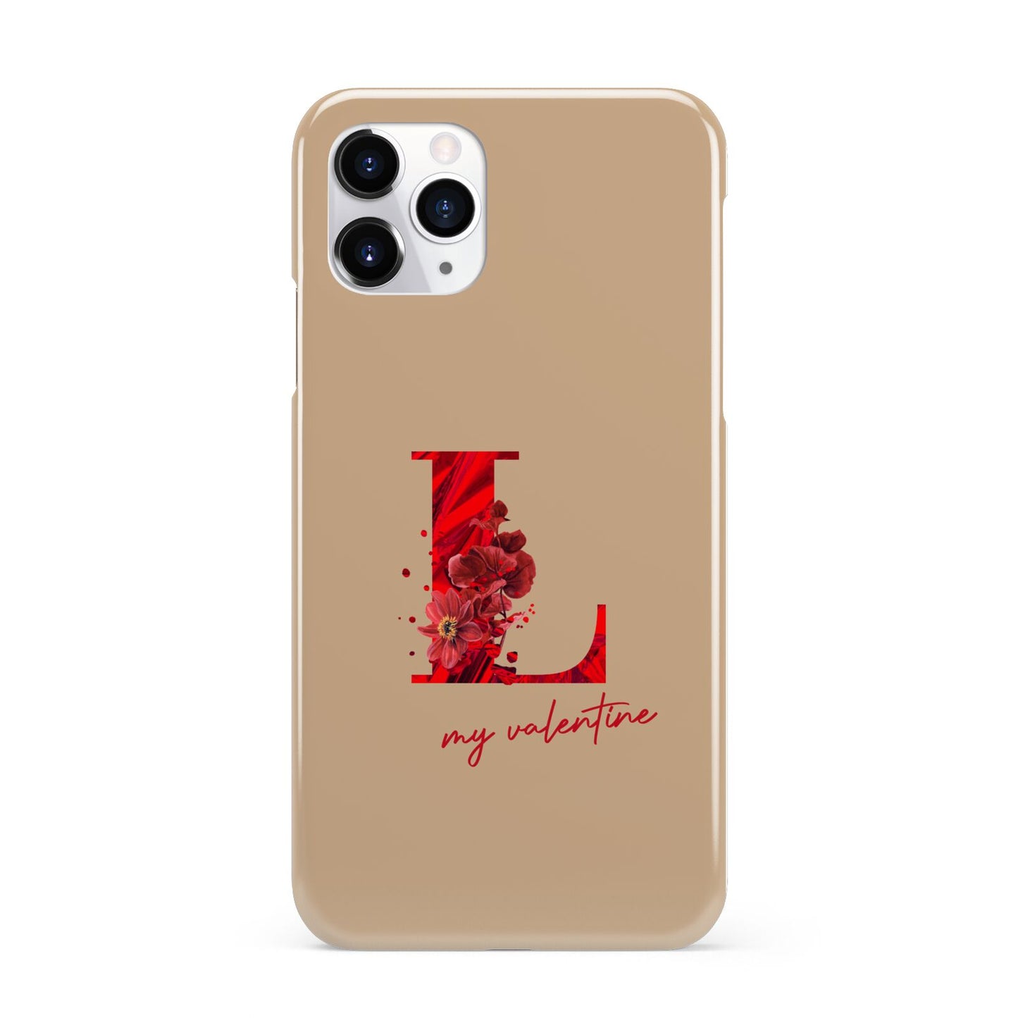 Valentine Monogram iPhone 11 Pro 3D Snap Case