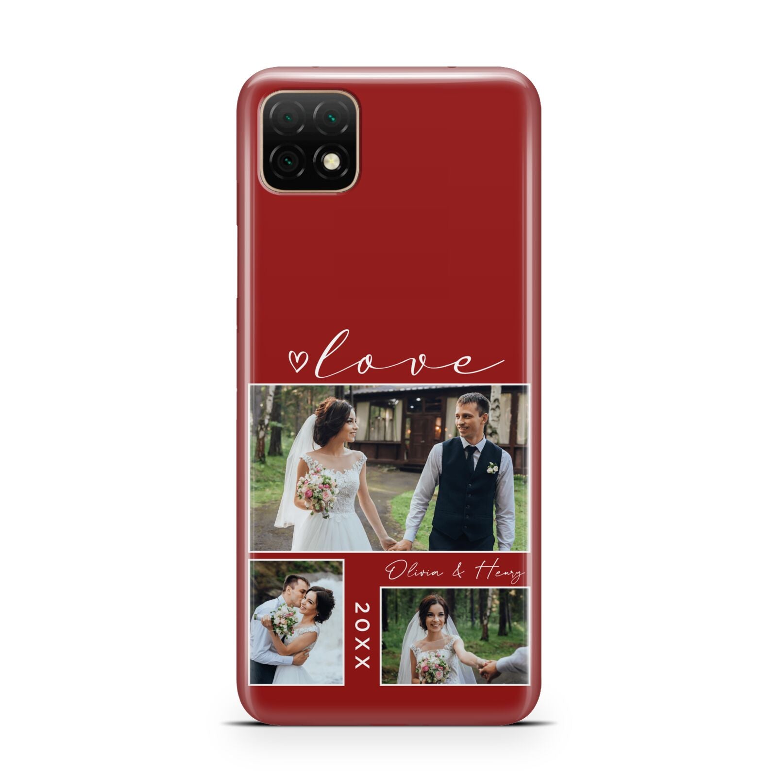 Valentine Wedding Photo Personalised Huawei Enjoy 20 Phone Case