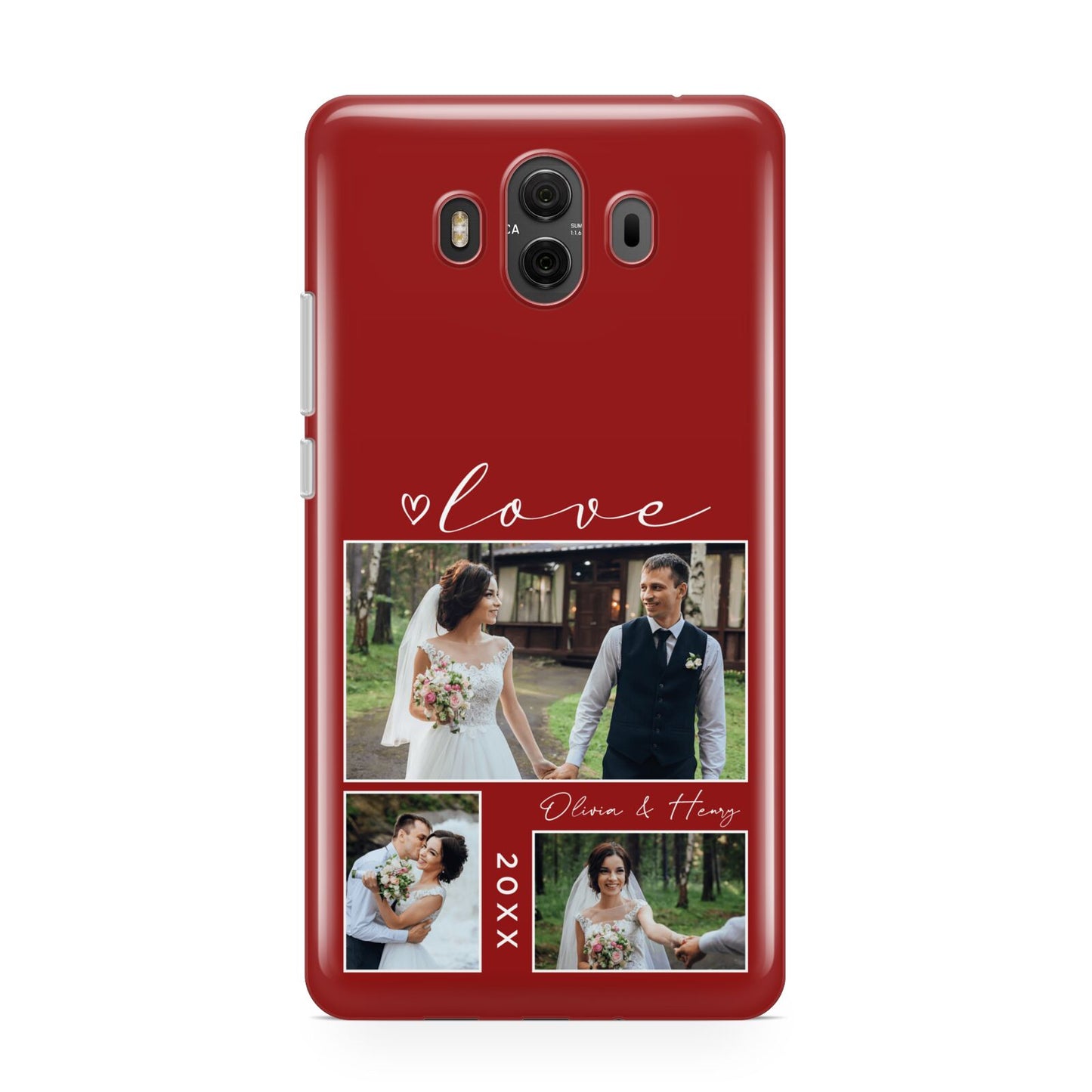 Valentine Wedding Photo Personalised Huawei Mate 10 Protective Phone Case