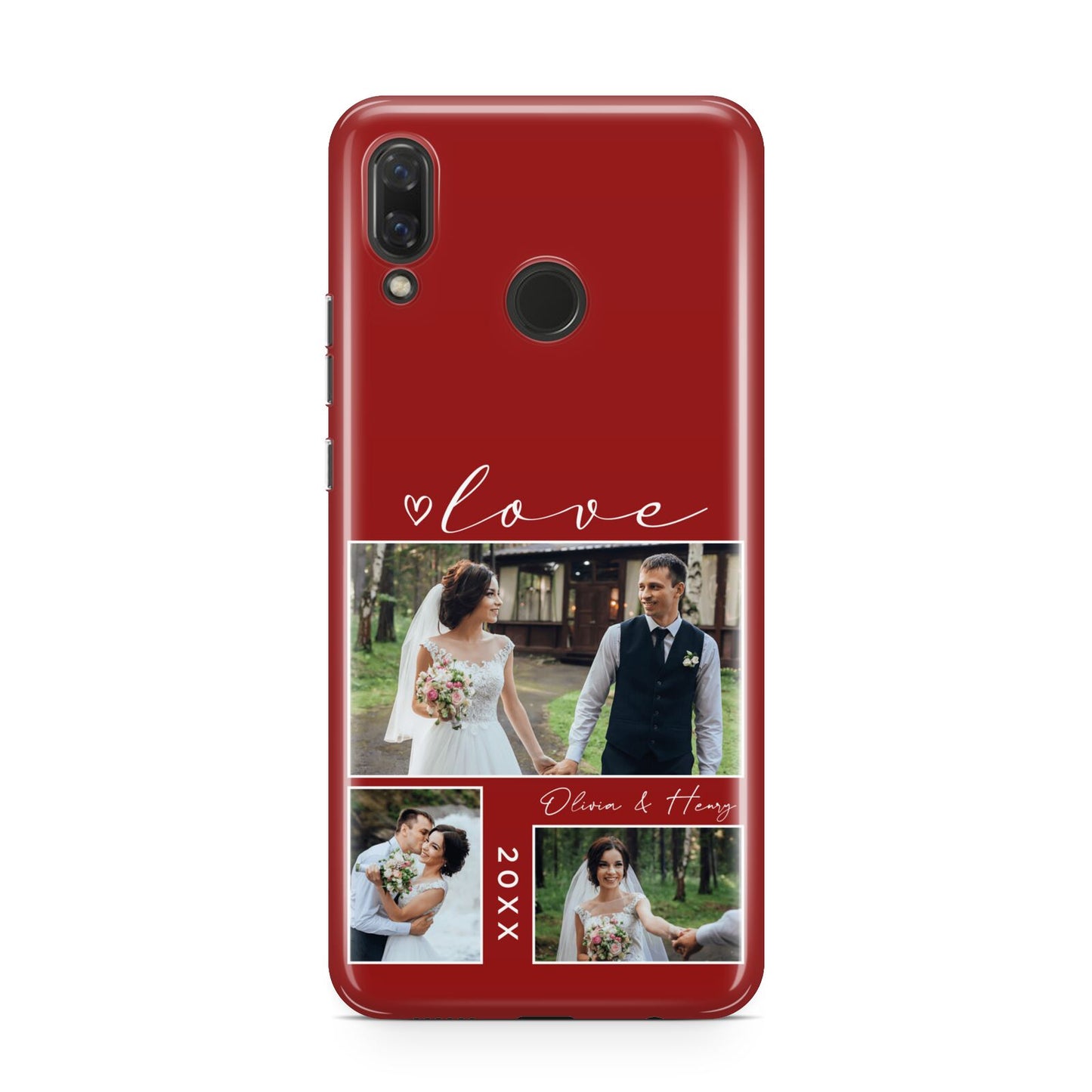 Valentine Wedding Photo Personalised Huawei Nova 3 Phone Case