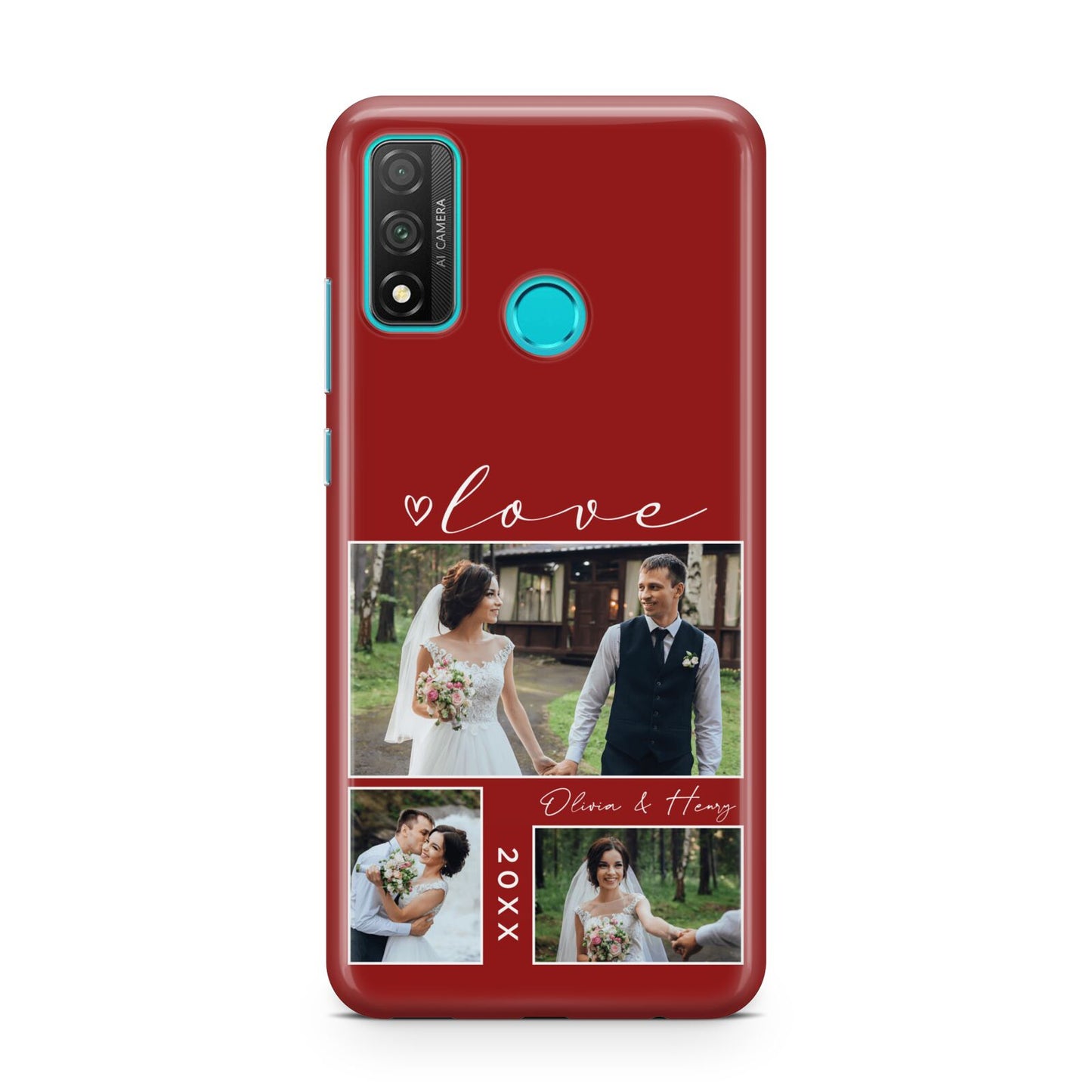 Valentine Wedding Photo Personalised Huawei P Smart 2020