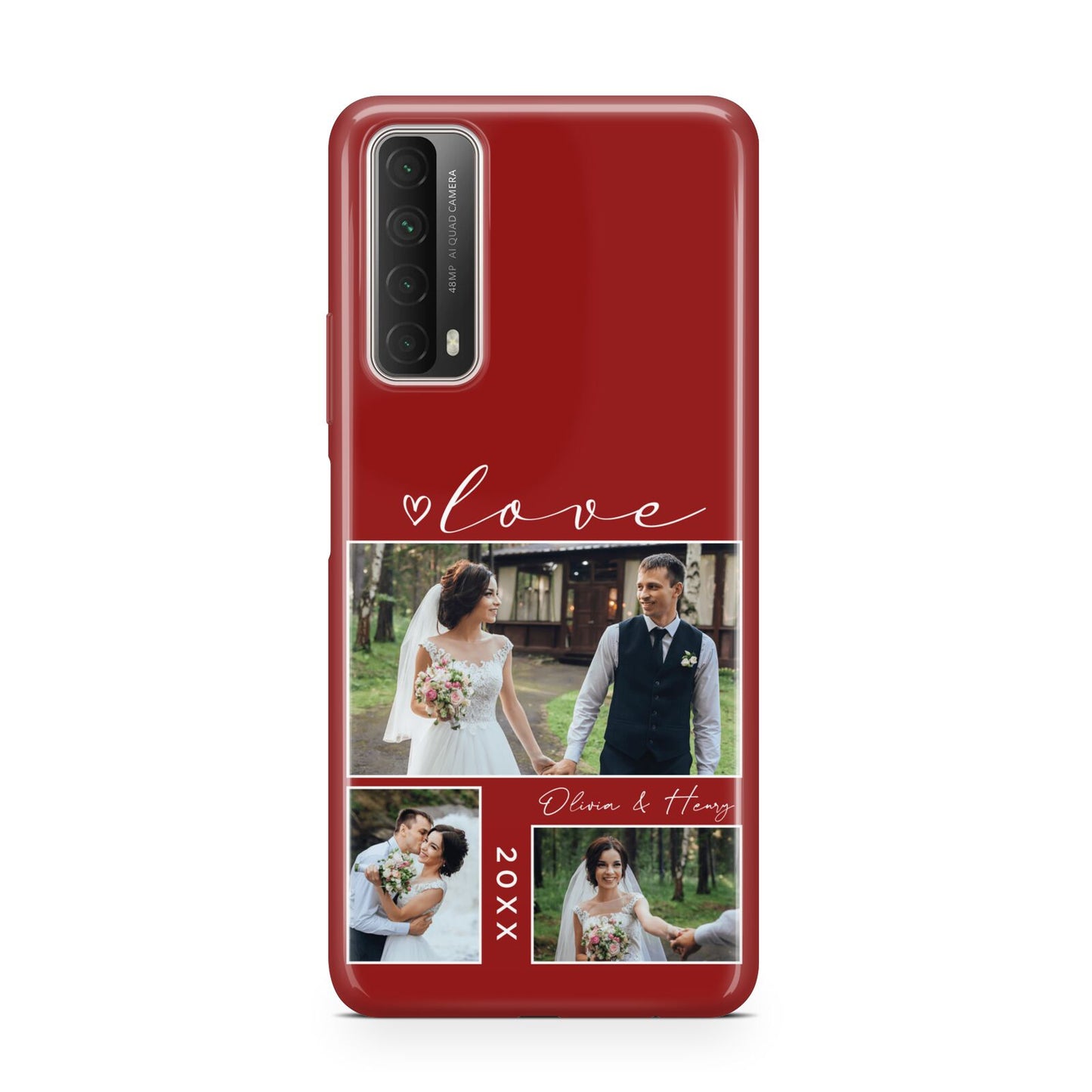 Valentine Wedding Photo Personalised Huawei P Smart 2021