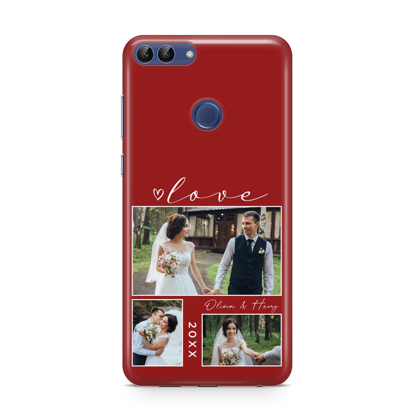 Valentine Wedding Photo Personalised Huawei P Smart Case