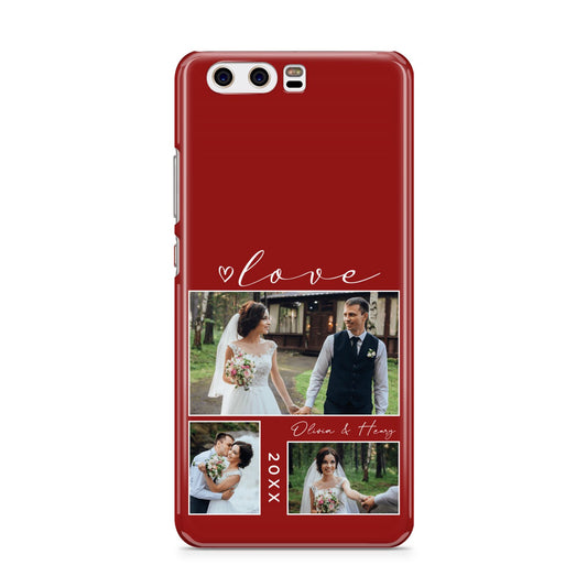 Valentine Wedding Photo Personalised Huawei P10 Phone Case