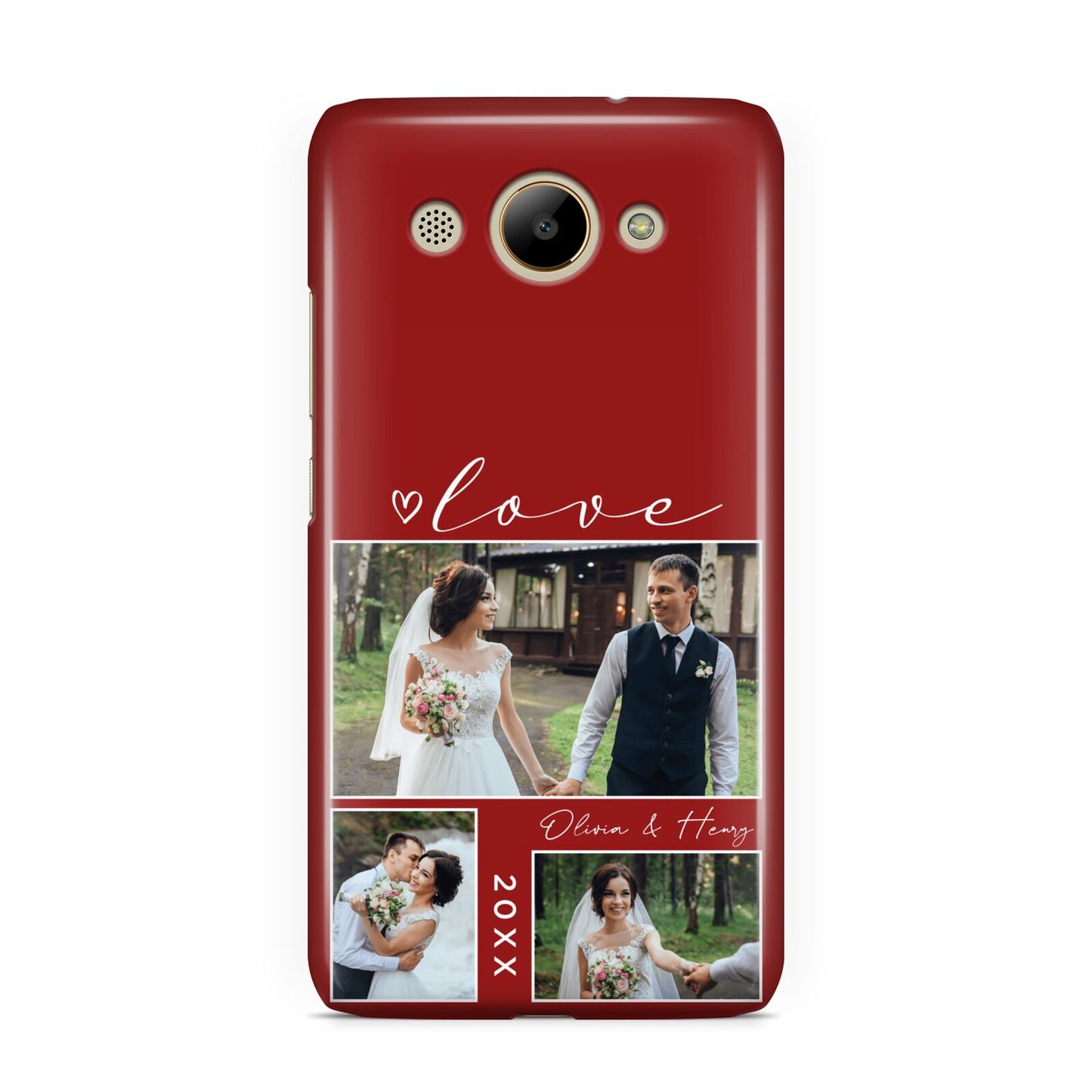 Valentine Wedding Photo Personalised Huawei Y3 2017