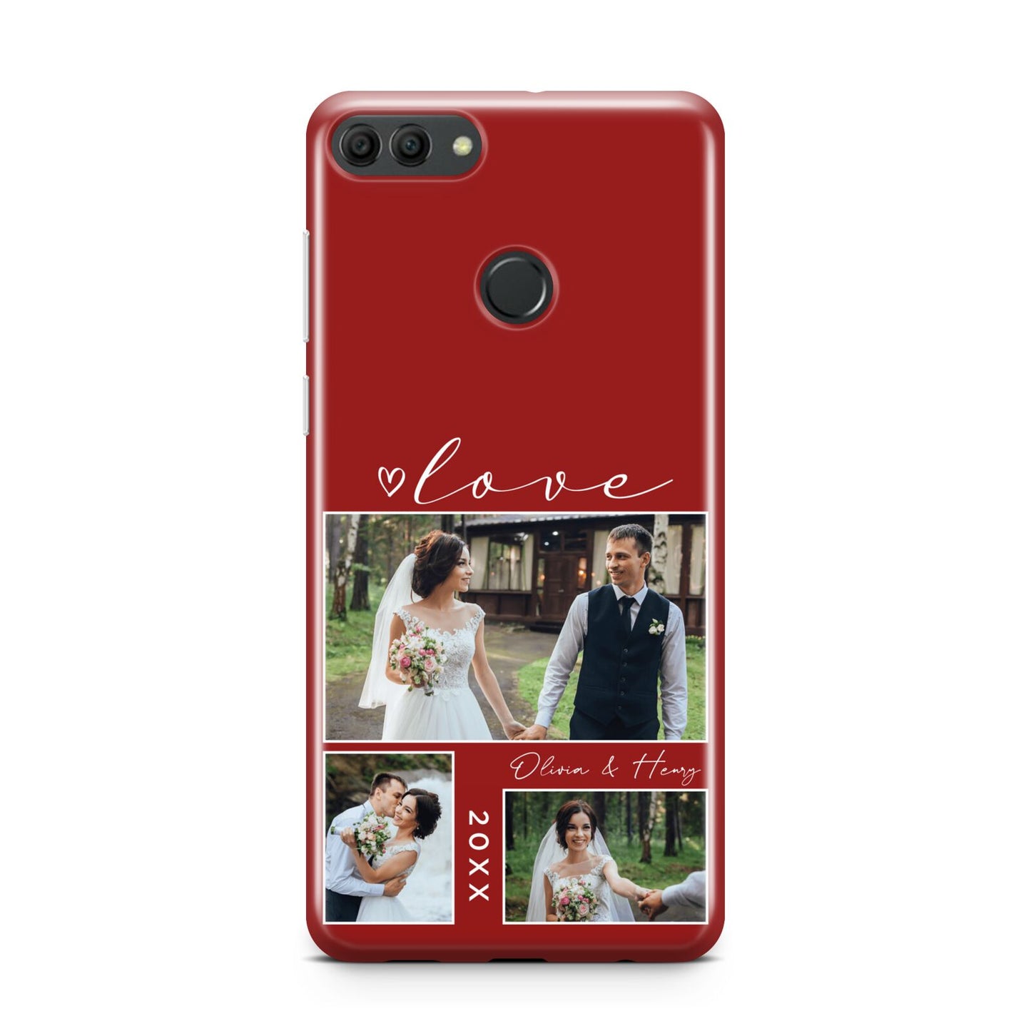 Valentine Wedding Photo Personalised Huawei Y9 2018